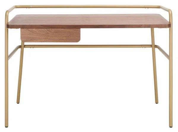 REGIS METAL AND WOOD DESK - Remutear