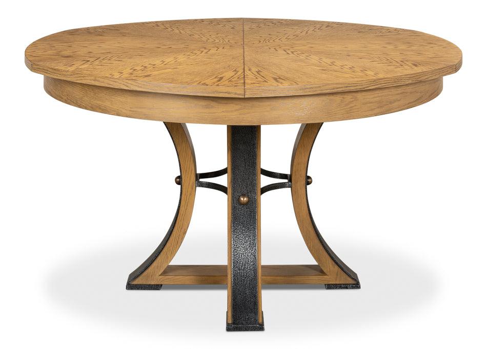 Tower Jupe Dining Table - Med Heather Gry - Remutear
