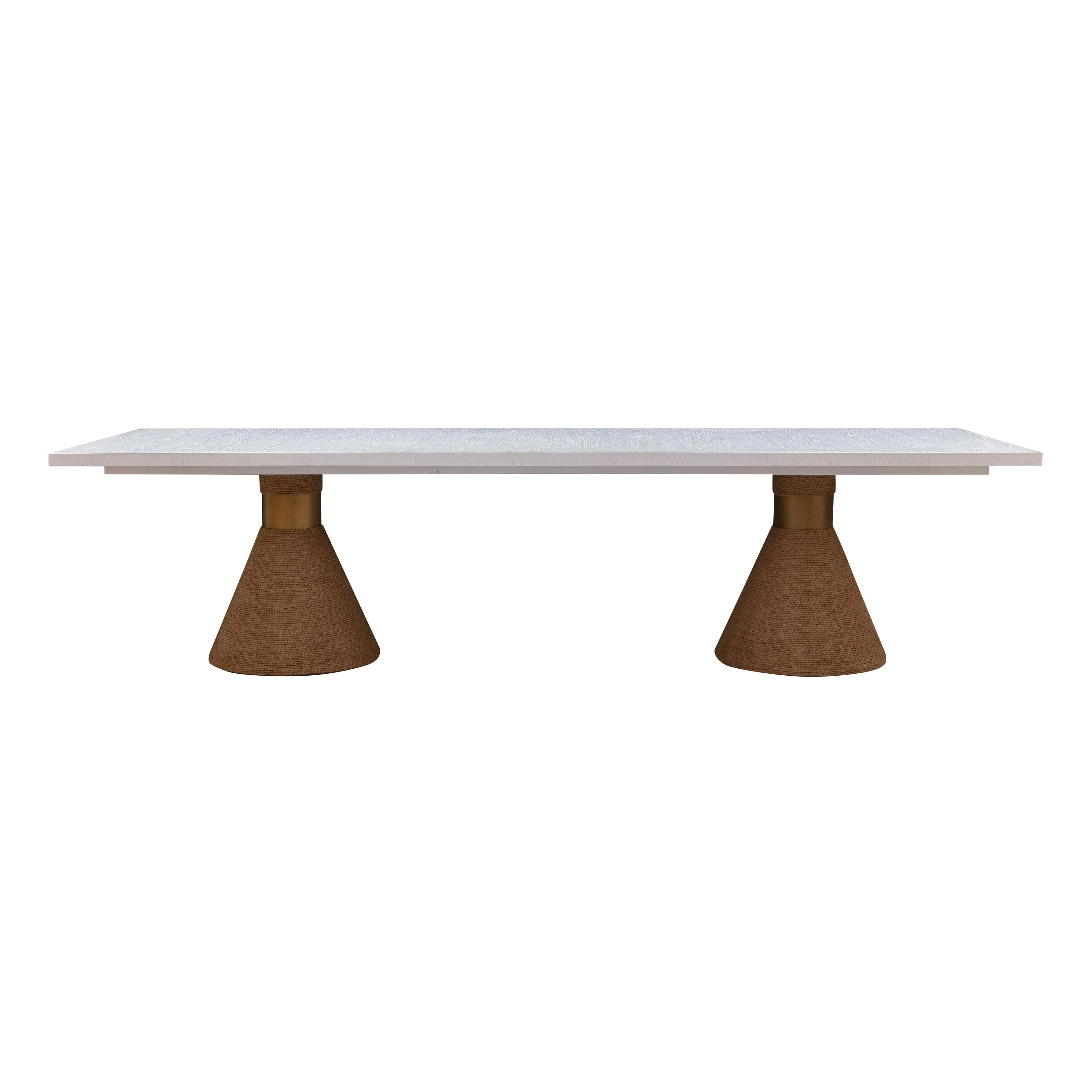 Rishi Natural Rope Rectangular Table - Remutear