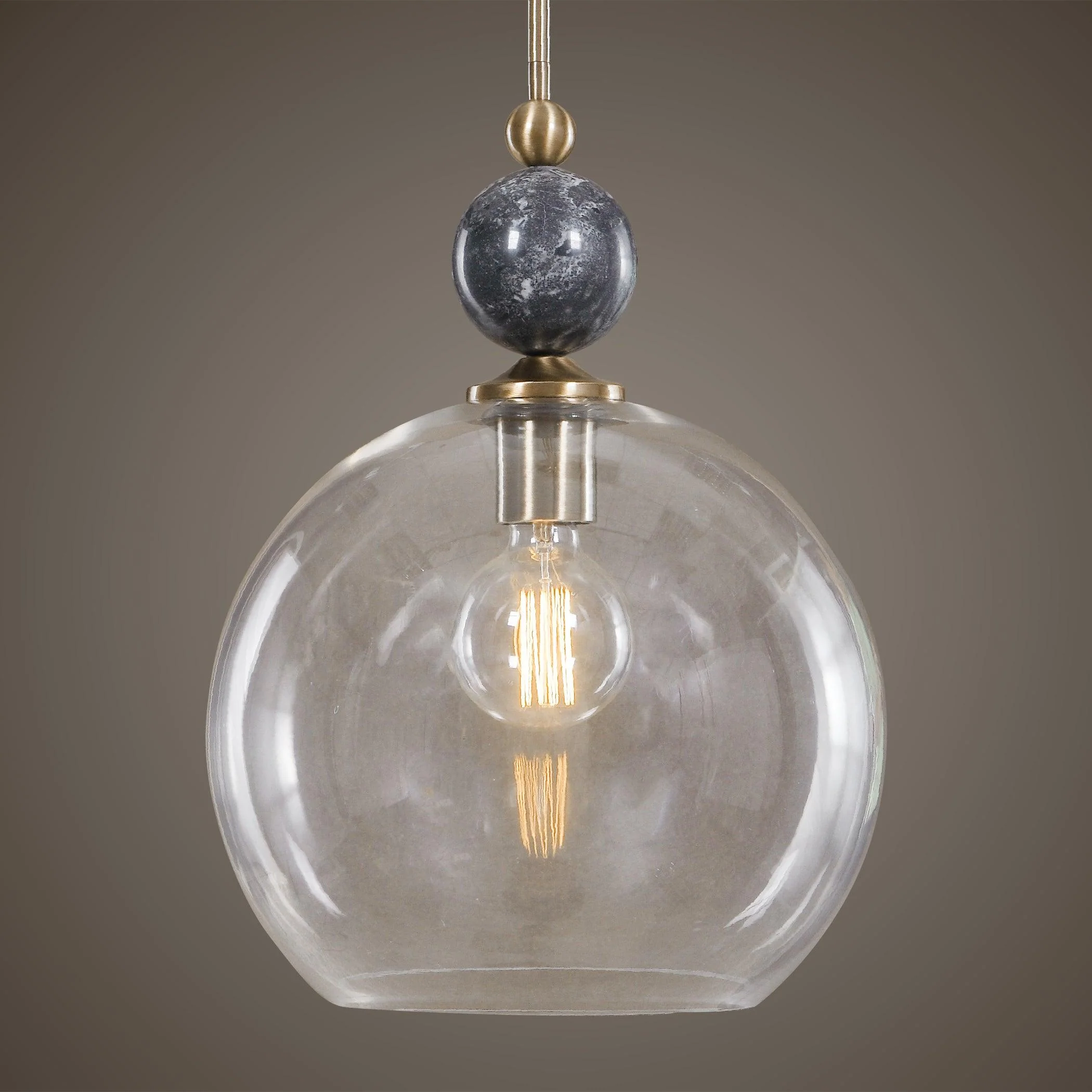 MENDOTA 1 LIGHT GLASS PENDANT - Remutear