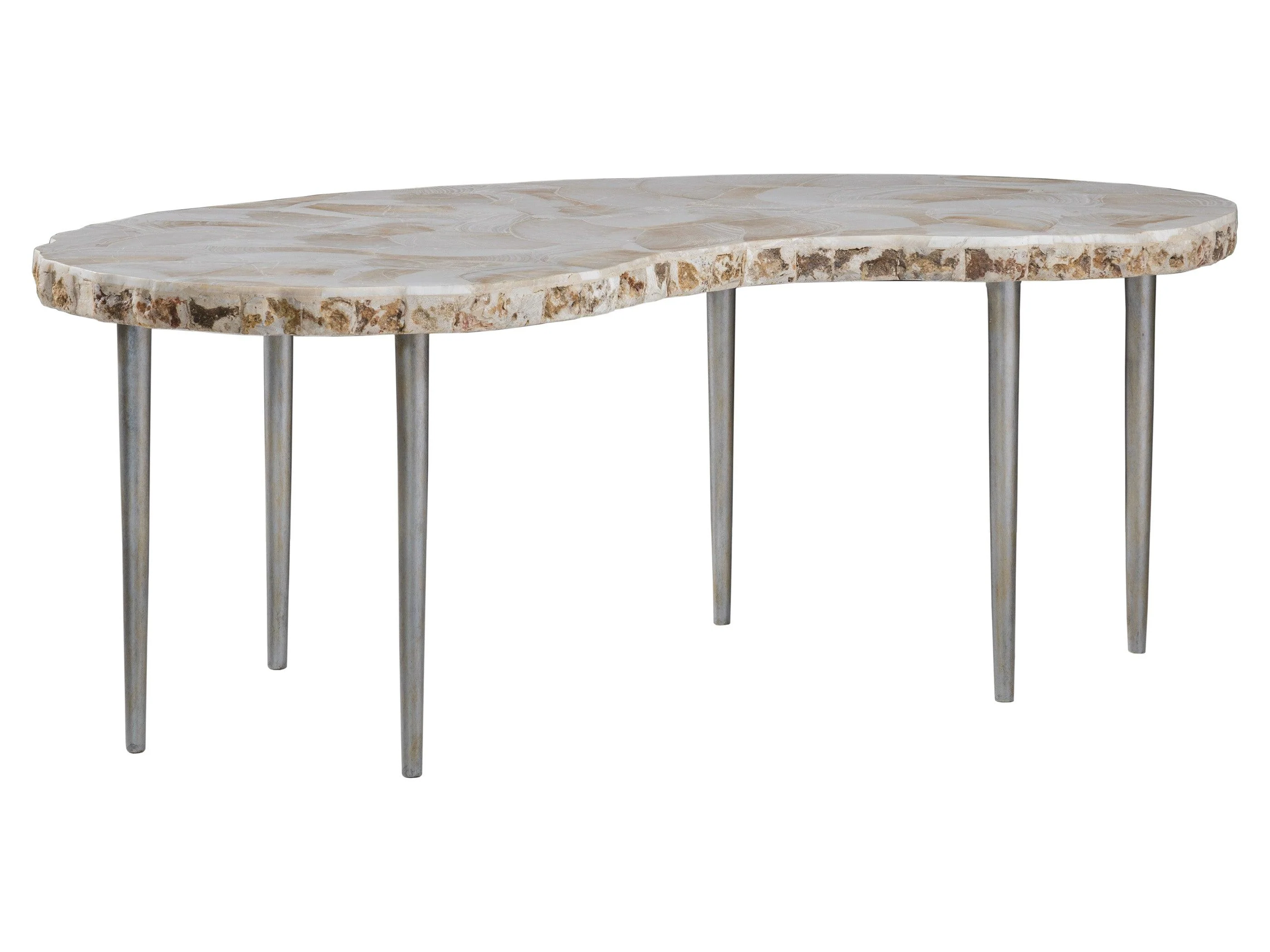 Signature Designs Seamount Kidney Cocktail Table - Remutear