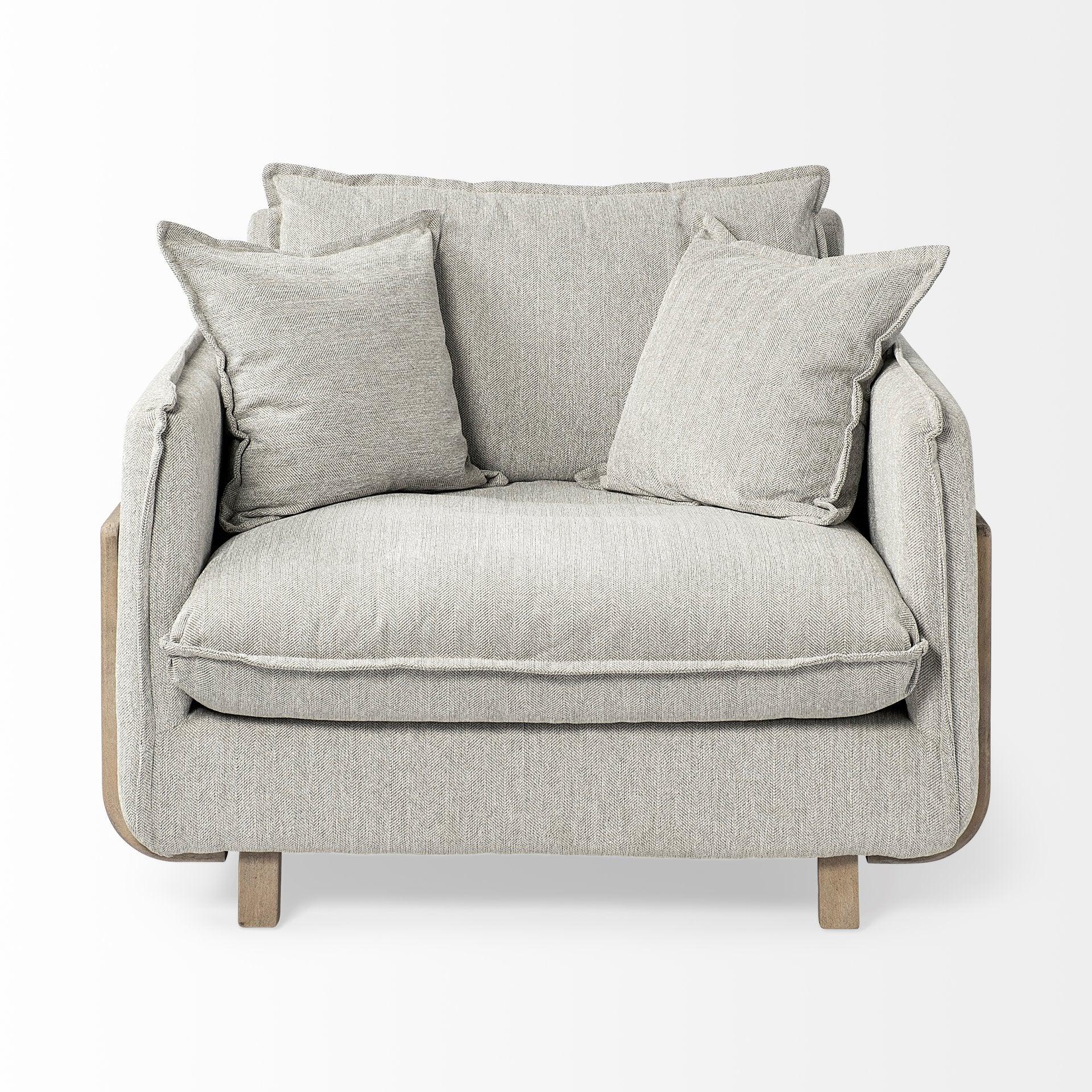 Roy II Upholstered Armchair - Remutear