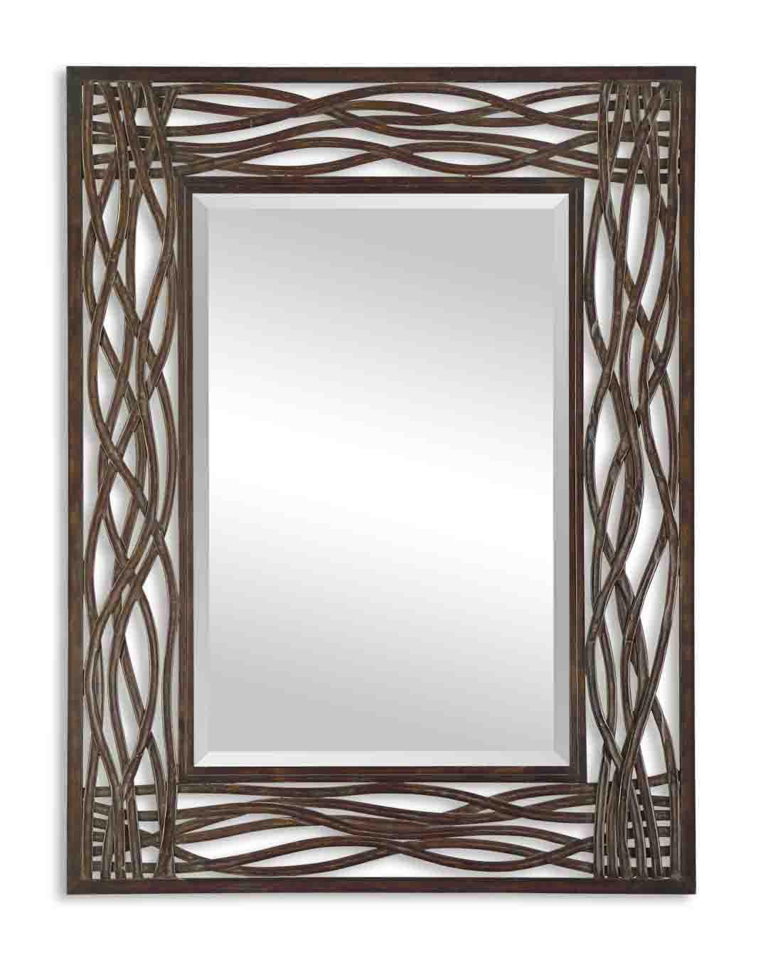 DORIGRASS BROWN METAL MIRROR - Remutear