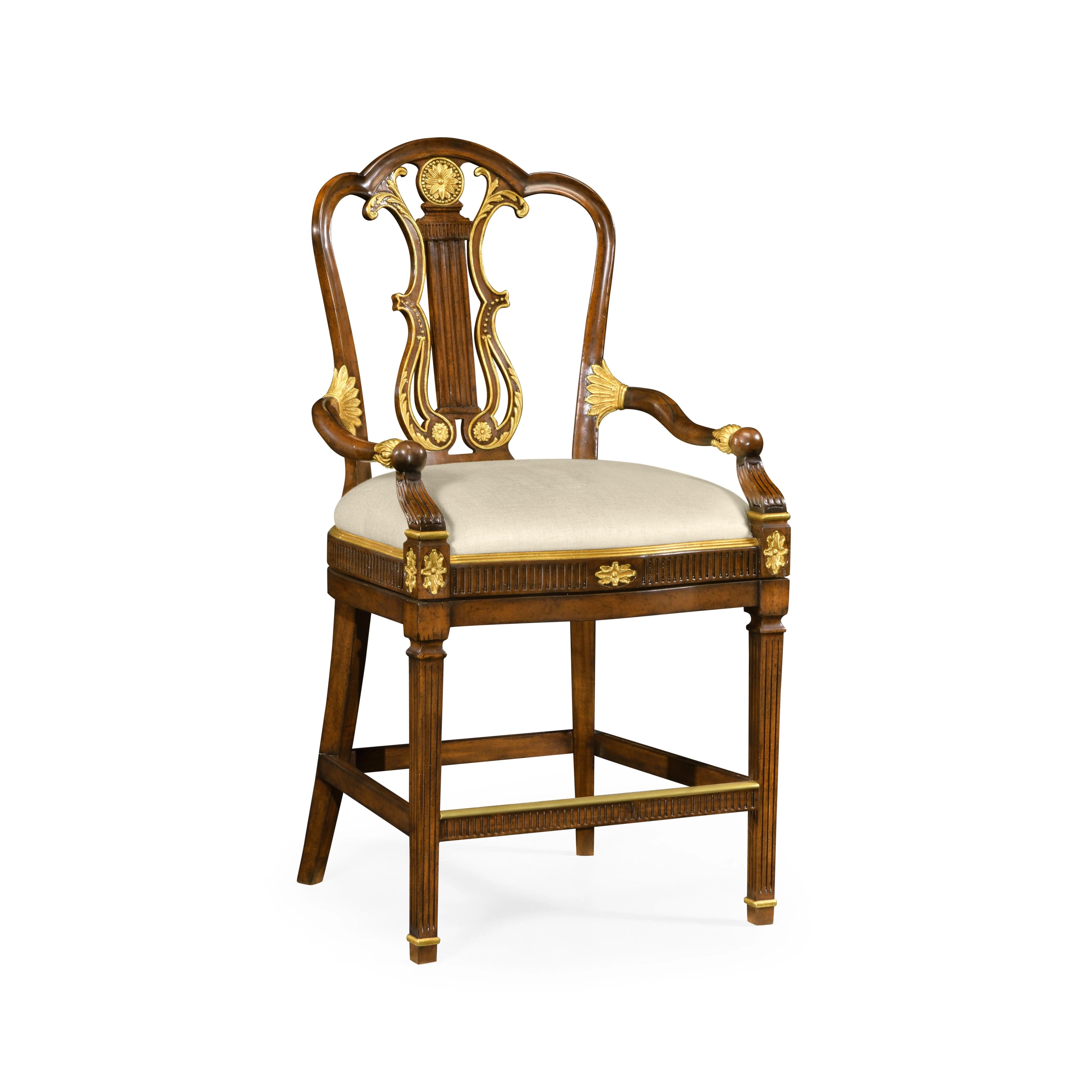 Buckingham Neo-Classical Bar Arm Chair - Remutear