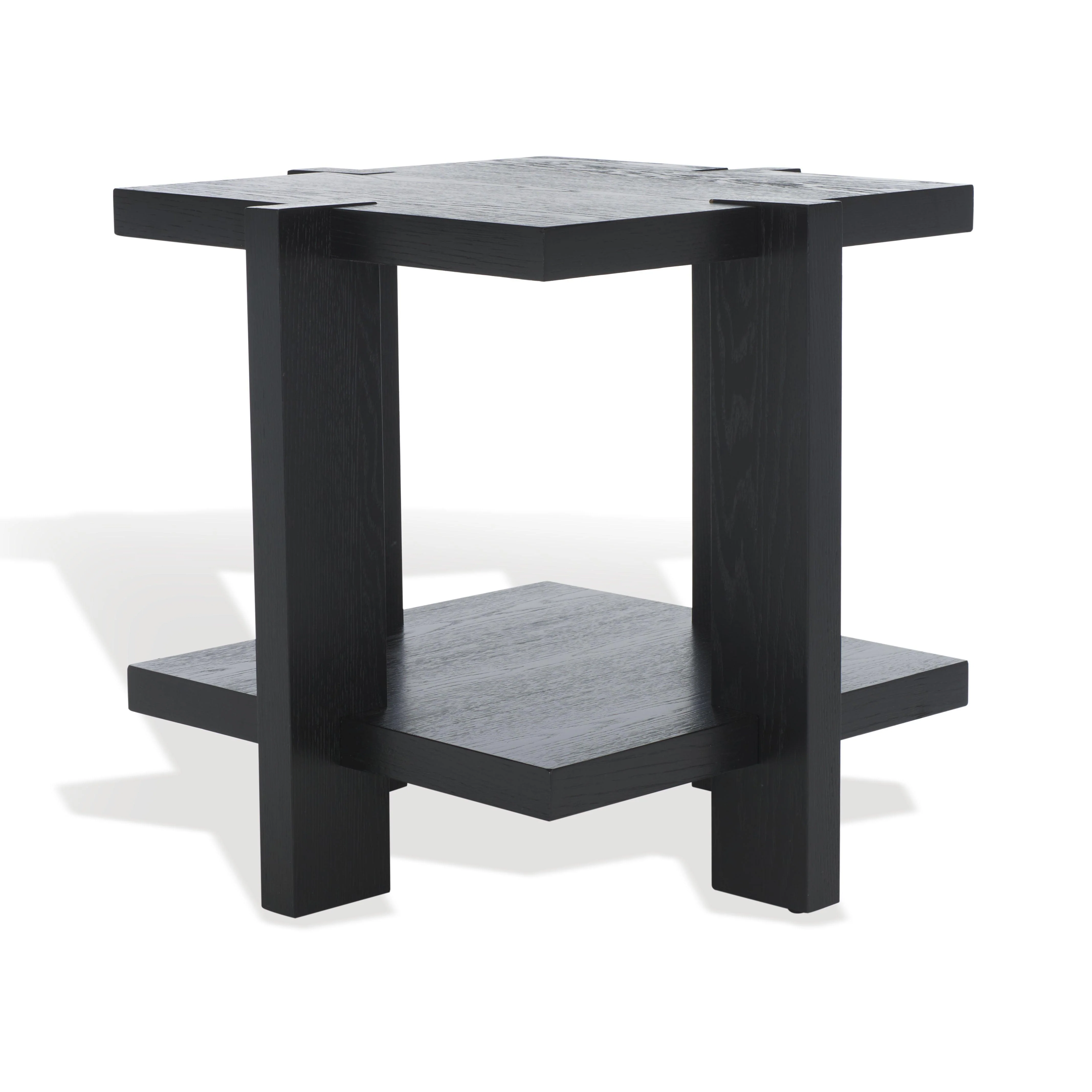 Quigley Square Wood Accent Table - Remutear