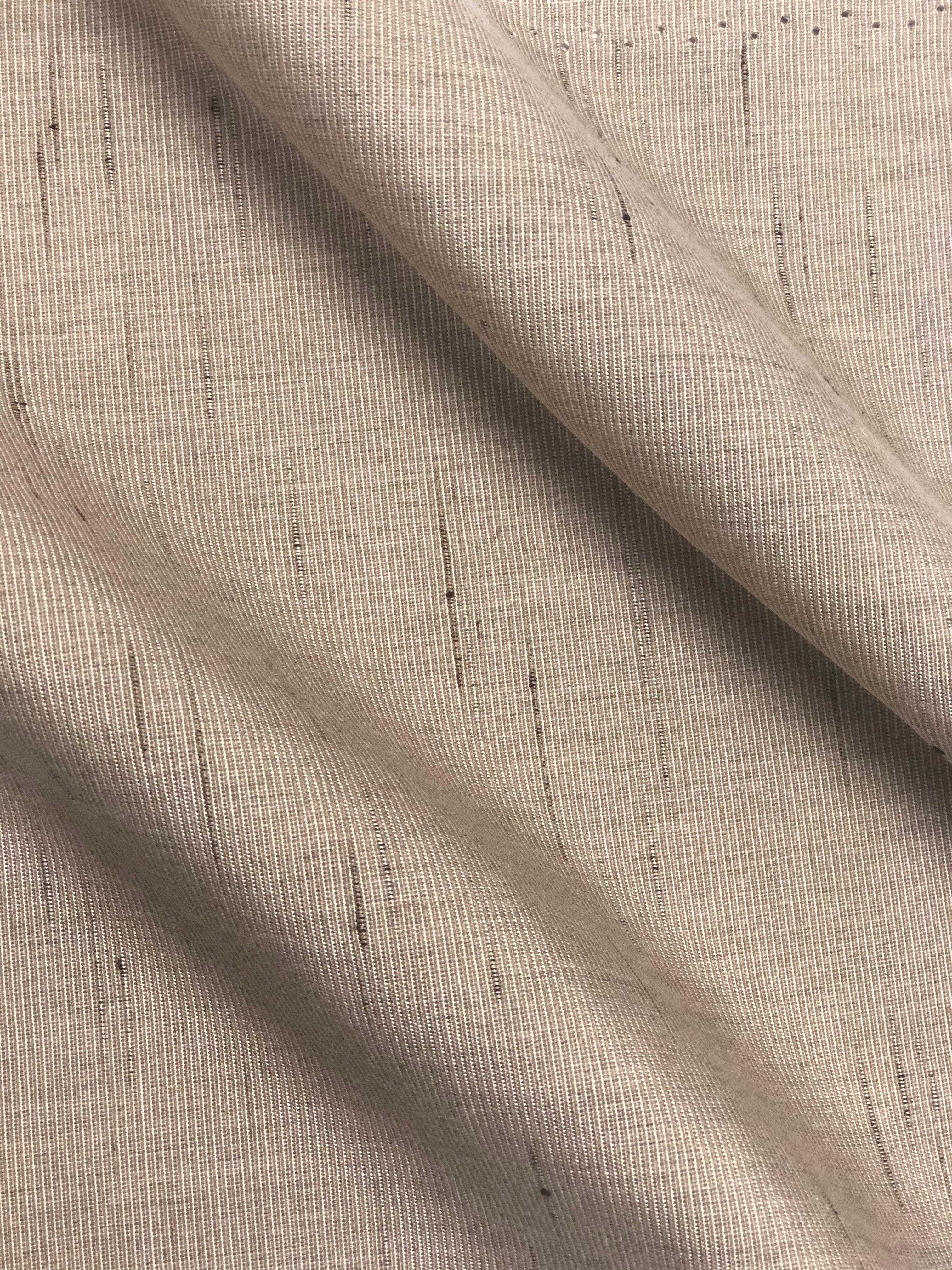 Monterey Armless Club in Frequency Sand w/ Contrast Canvas Java Welt - Remutear