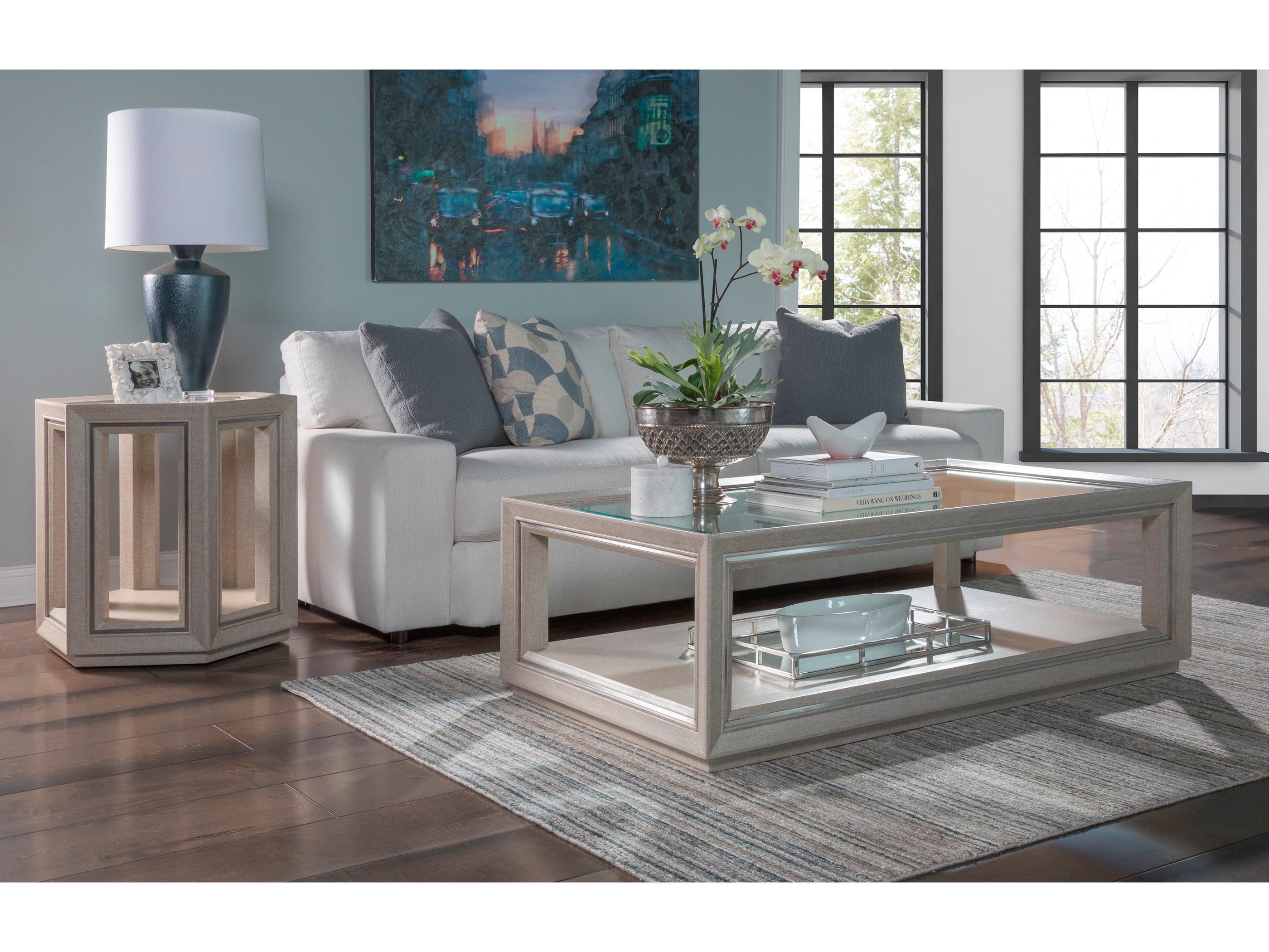 Signature Designs Zeitgeist Linen Cocktail Table - Remutear