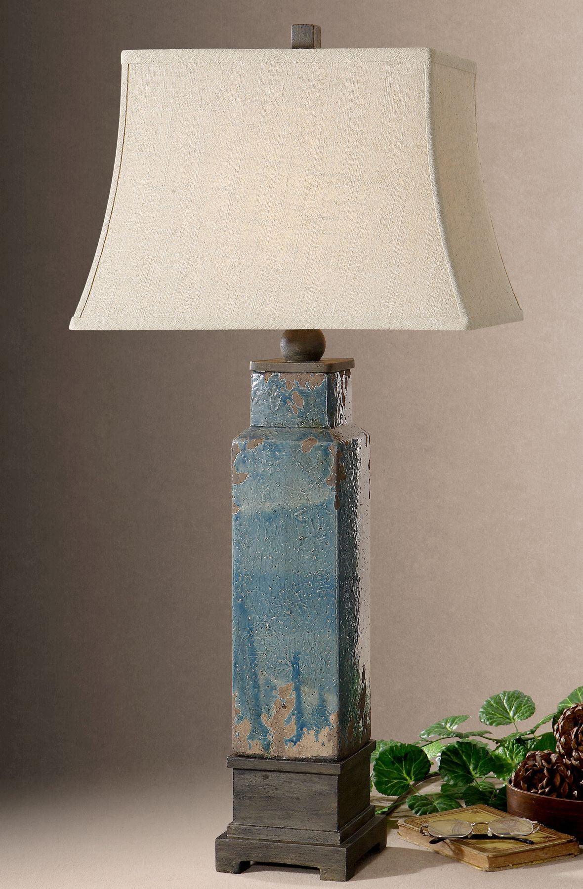 SOPRANA BLUE TABLE LAMP - Remutear