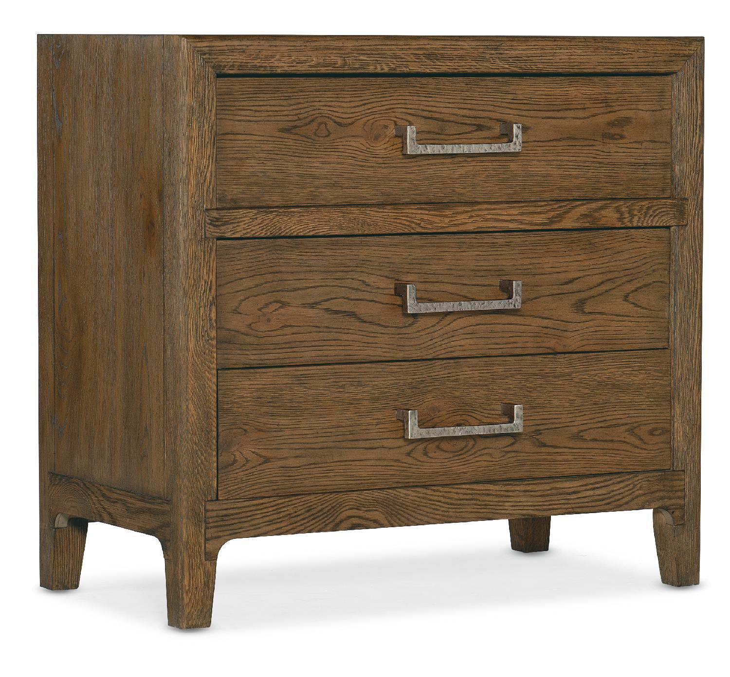 Chapman Three-Drawer Nightstand 1 - Remutear