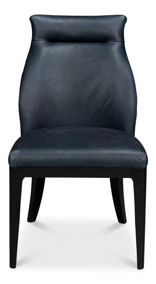 Jefferson Distilled Leather Dining Chair - Remutear