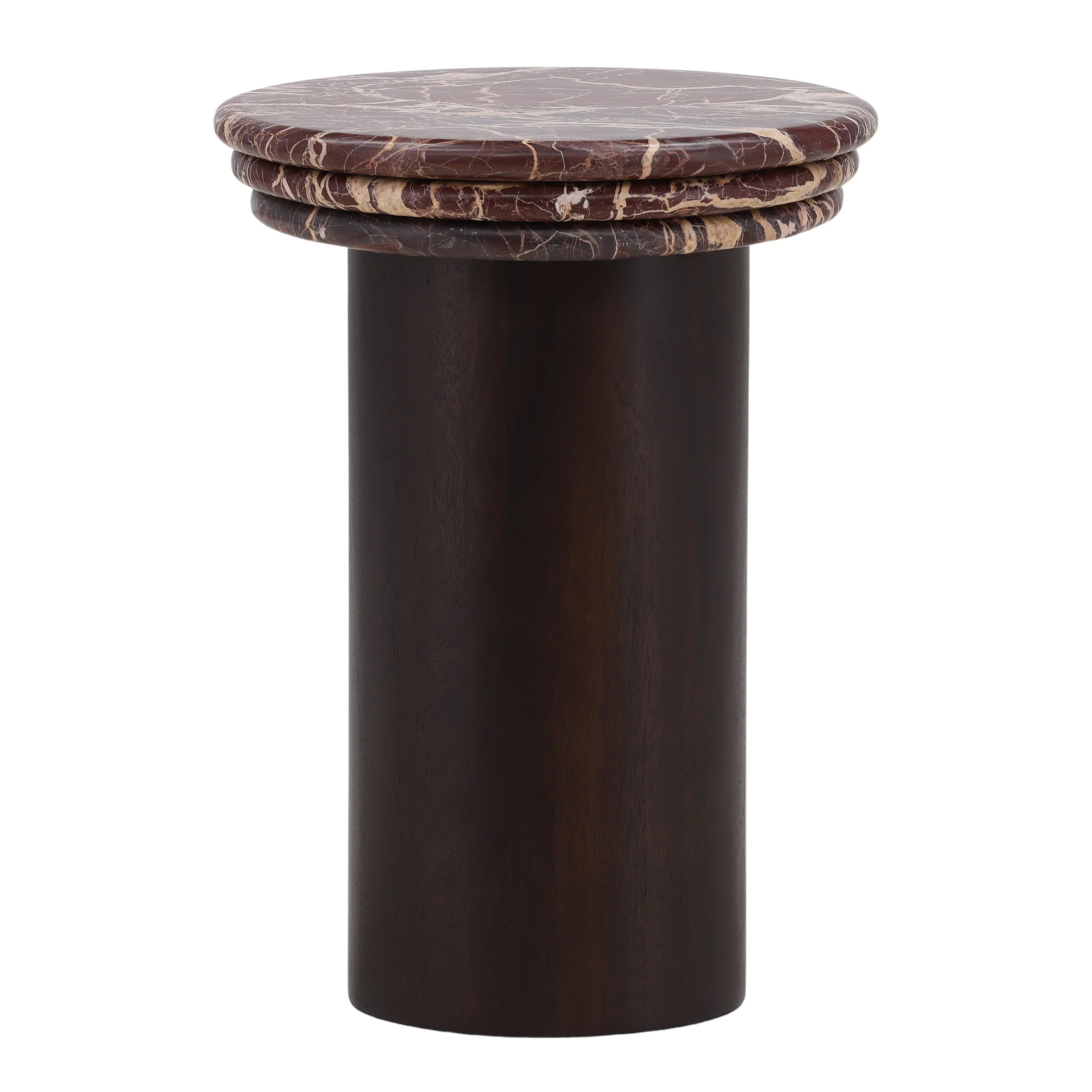 Ayden End Table Dark Brown - Remutear