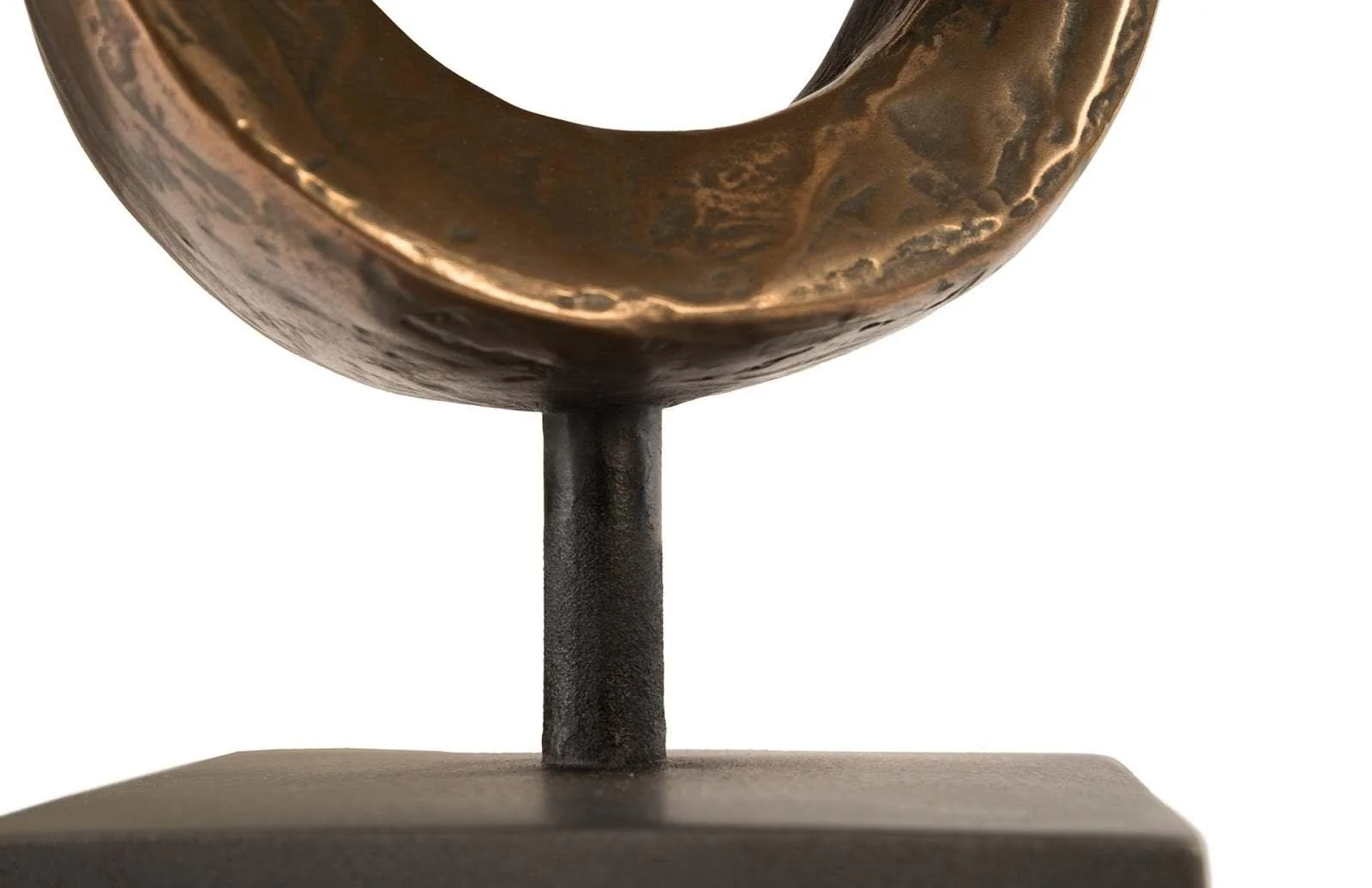 Trifoil Table Sculpture, Bronze - Remutear