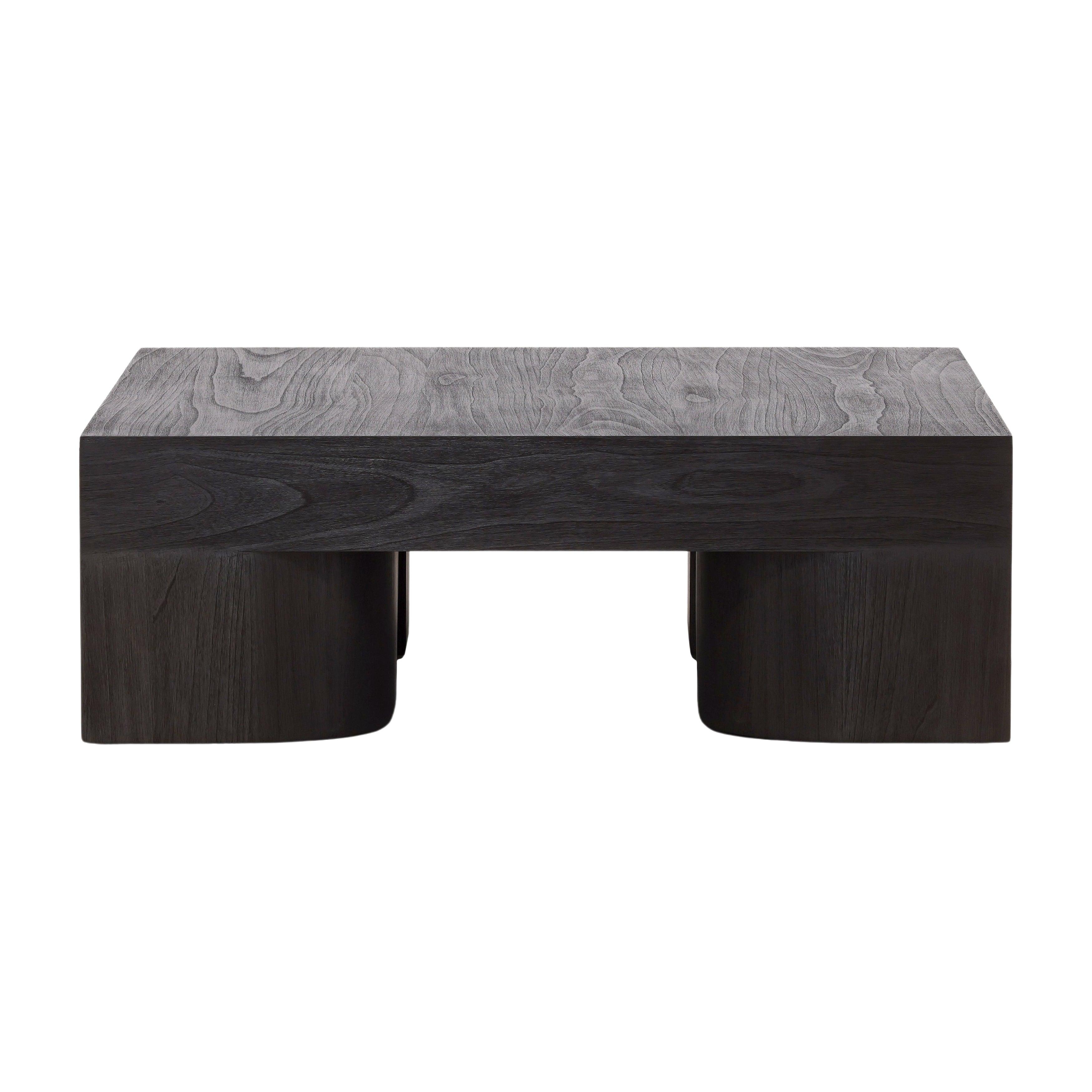 Junaid Coffee Table Dark Brown - Remutear