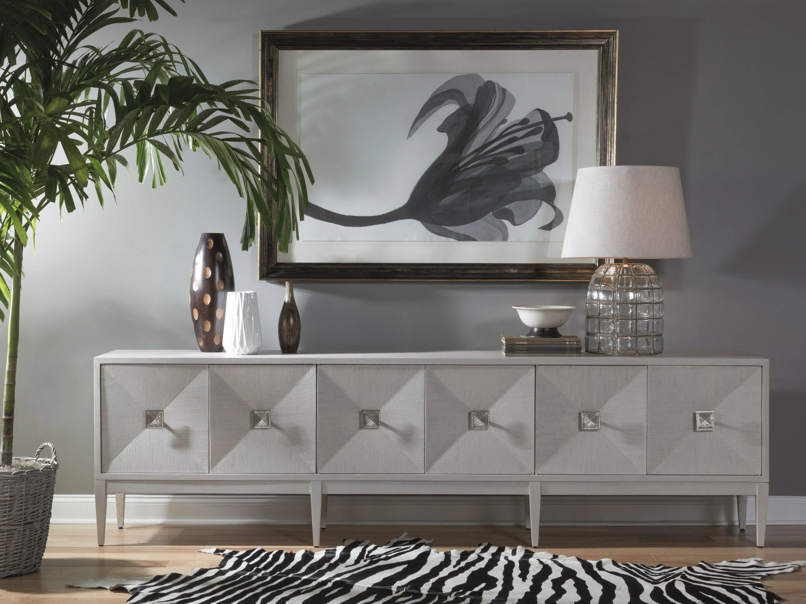 Signature Designs Logan Convertible Long Media Console/Buffet - Remutear