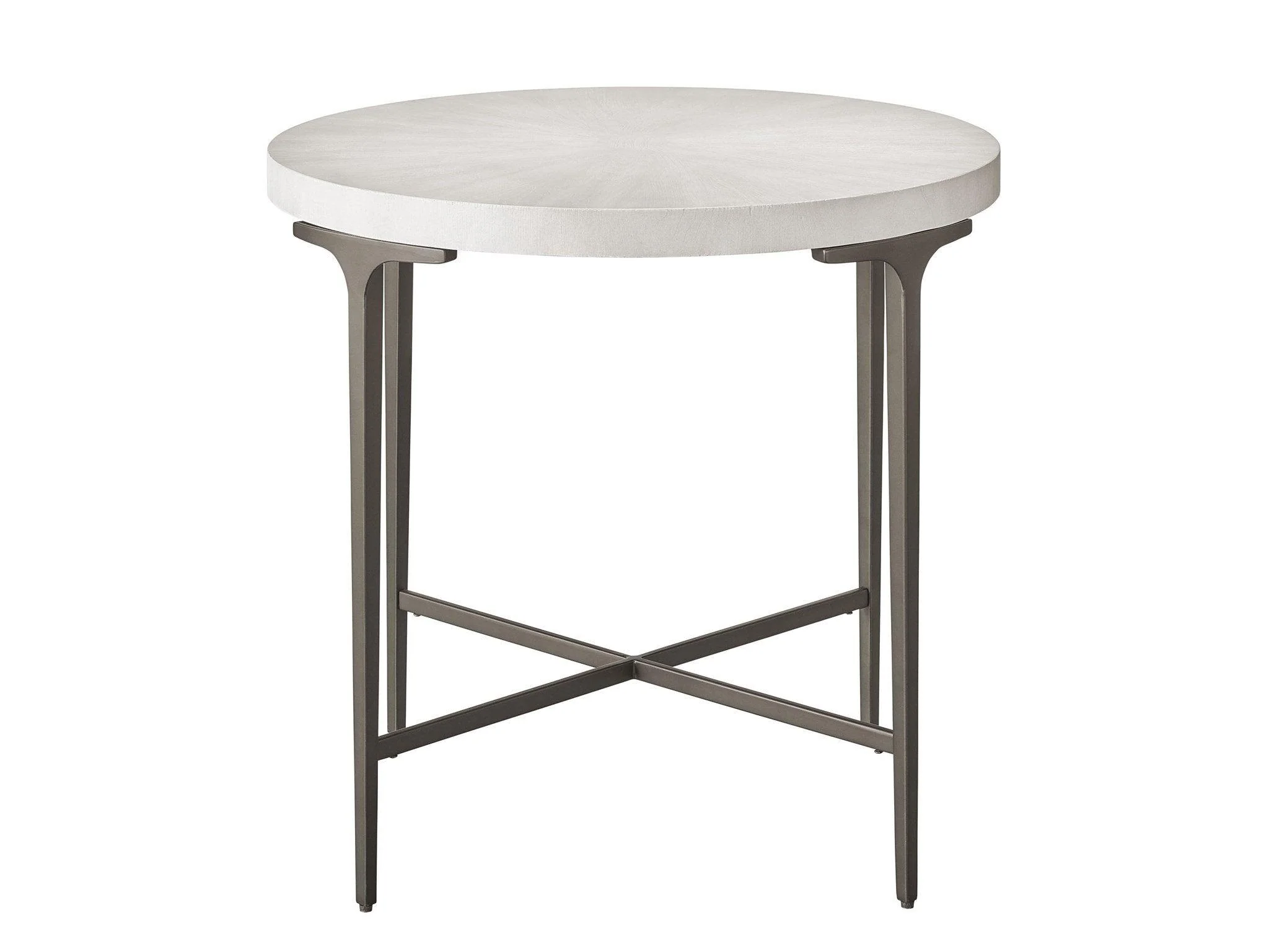 Soliloquy Dahlia Round End Table - Remutear