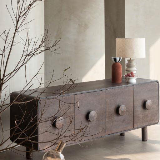 JENNAMIRA WOOD SIDEBOARD - Remutear