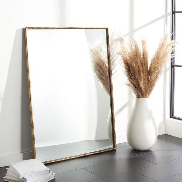 TRISH LARGE RECTANGLE METAL MIRROR - Remutear