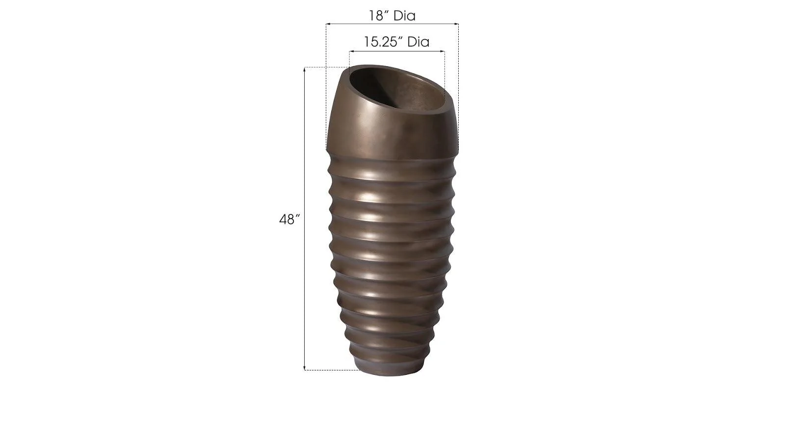 JP Planter, Bronze, MD - Remutear