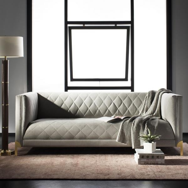 LUANNA DIAMOND TRELLIS SOFA - Remutear