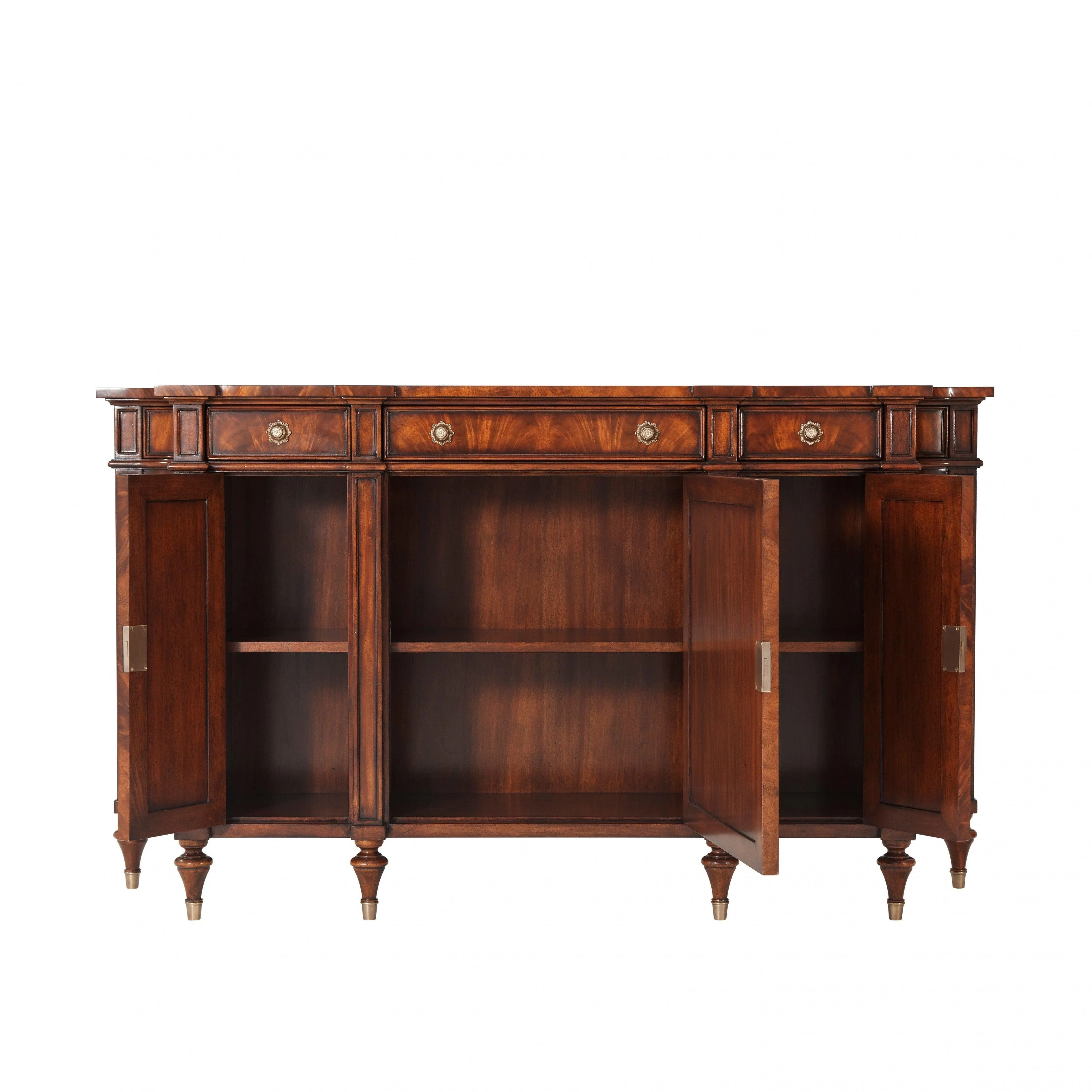 Concave Side Cabinet Sideboard - Remutear