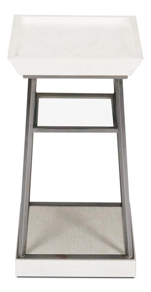 Hunt Country Drink Table - Working White - Remutear
