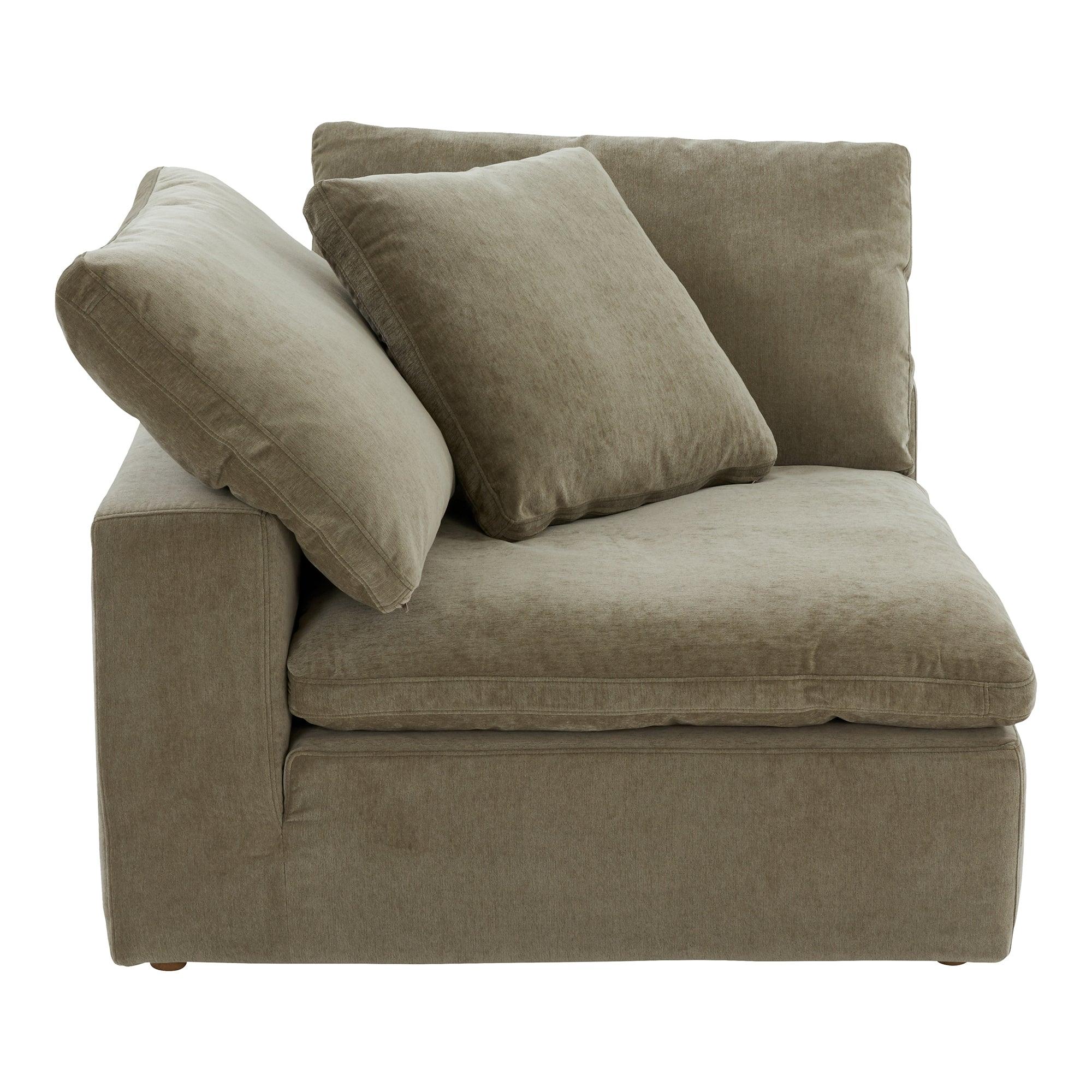 Clay Corner Chair Performance Fabric Desert Sage - Remutear