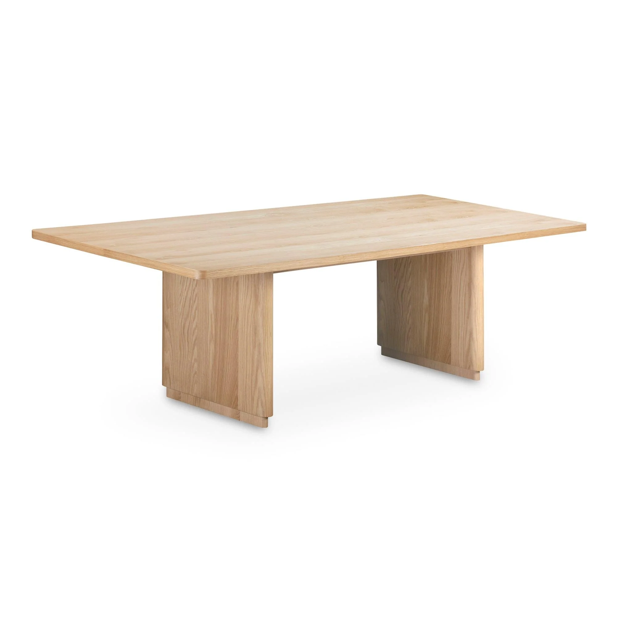 Round Off Dining Table Large Oak - Remutear