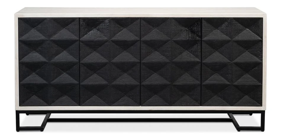 Asiger Four Door Sideboard - Remutear