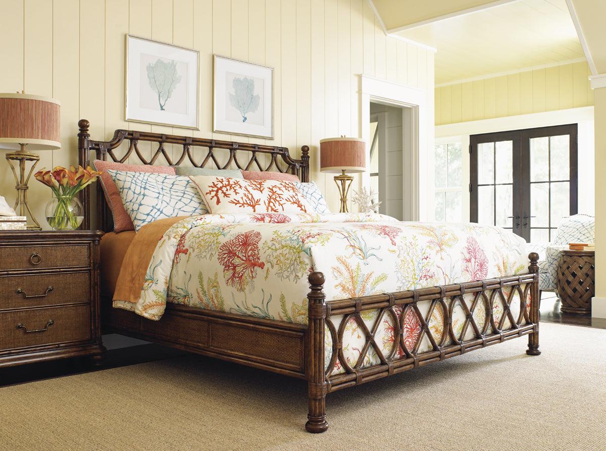 Bali Hai Island Breeze Rattan Bed - Remutear