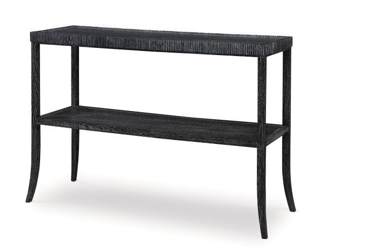 Thomas O'Brien Emile Shelf Table (Black Cerused) - Remutear