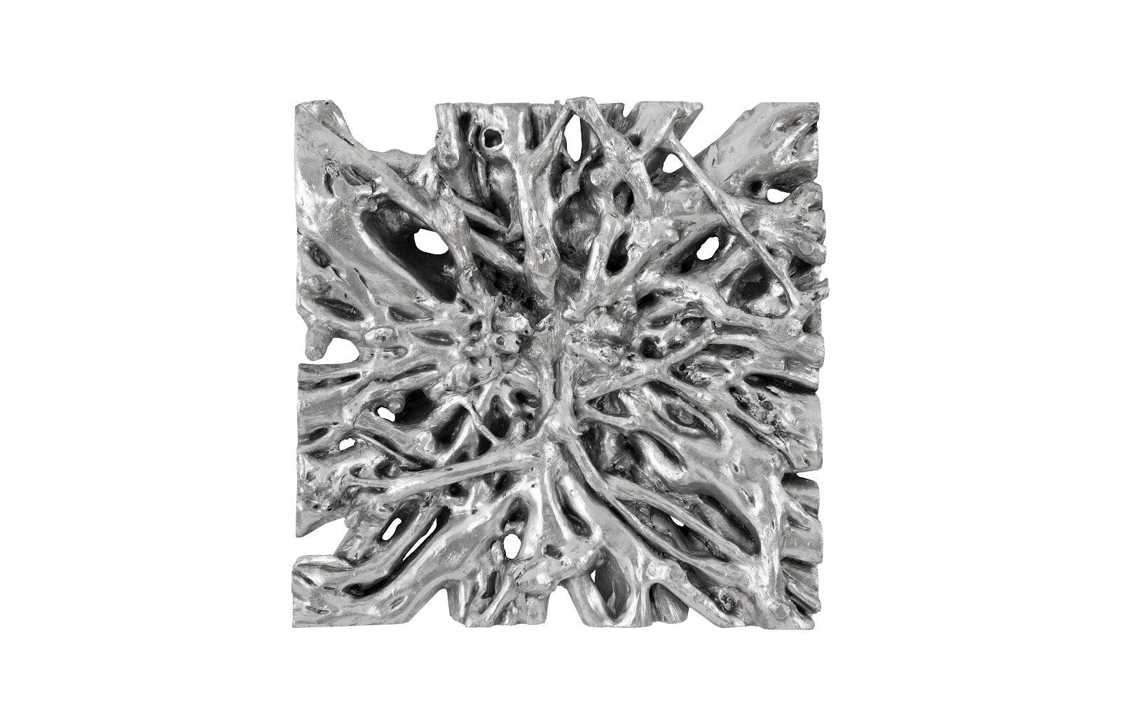 Square Root Wall Art, Silver Leaf, MD - Remutear