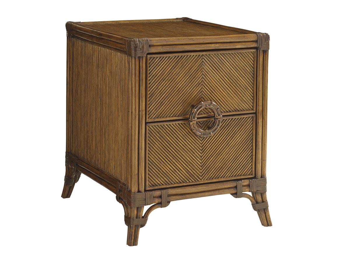 Bali Hai Bungalow Chairside Chest - Remutear