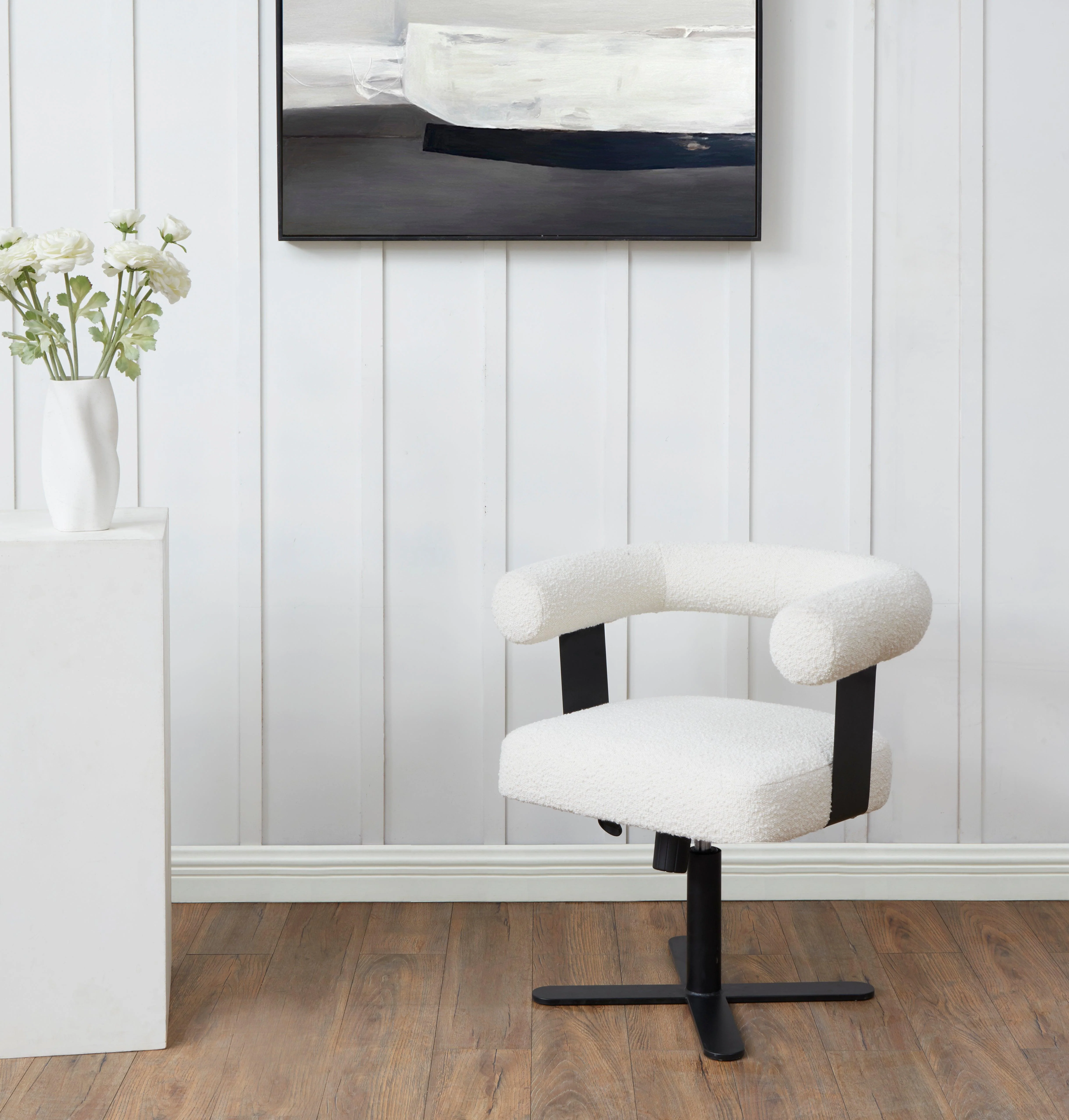 BARON ADJUSTABLE SWIVEL DESK CHAIR - Remutear