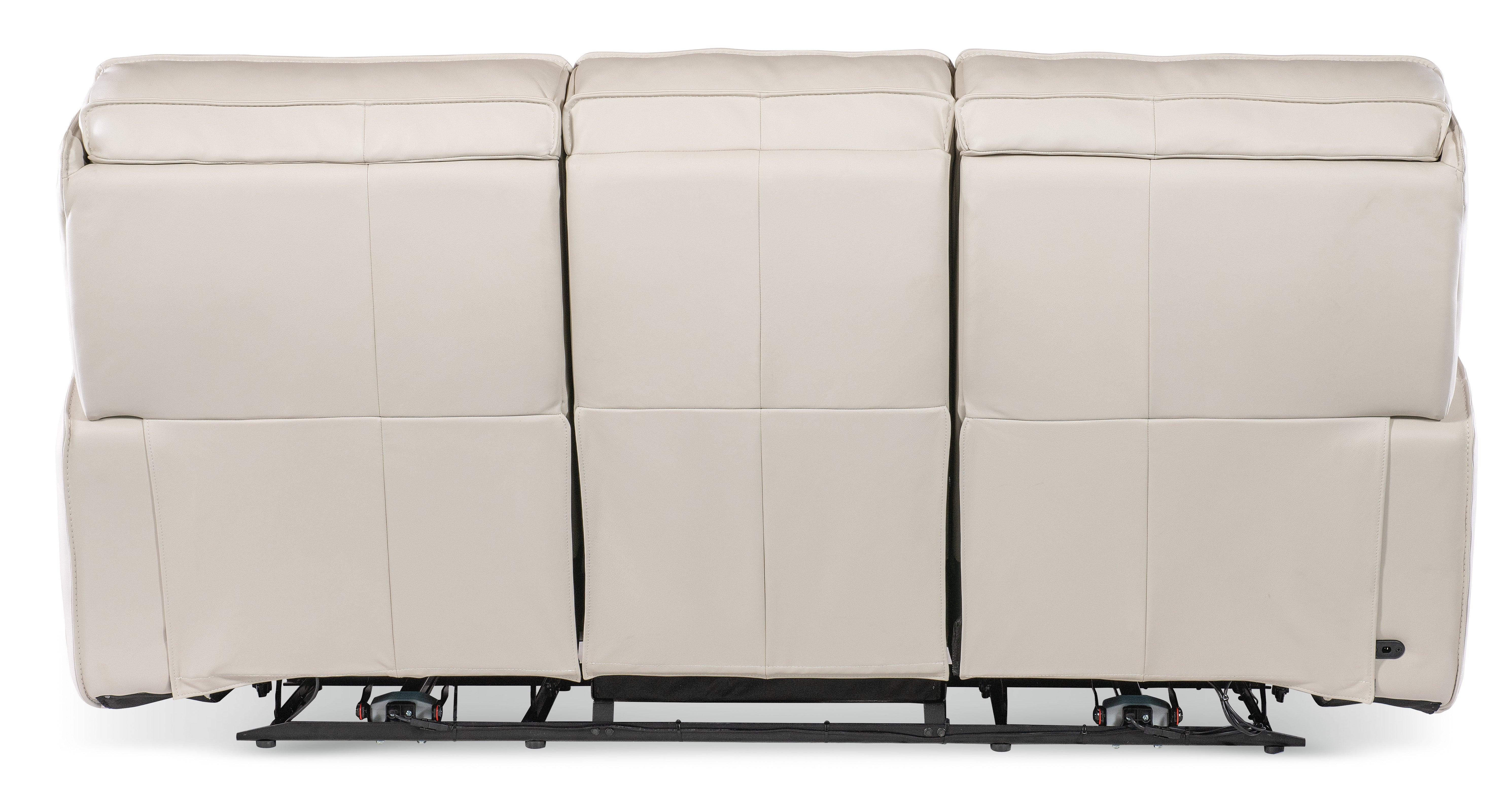 Miles Zero Gravity Power Sofa w/ Power Headrest - Grey - Remutear