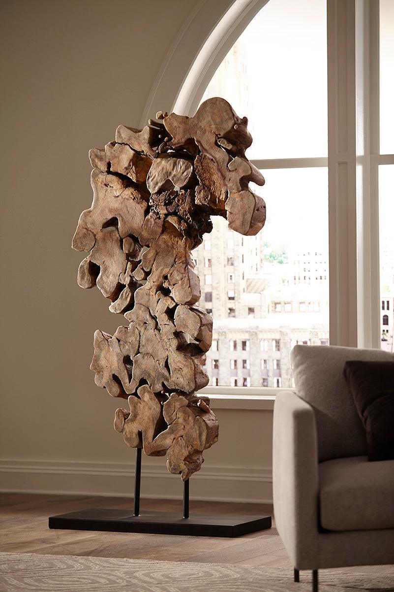 Pipal Wood Sculpture - Remutear
