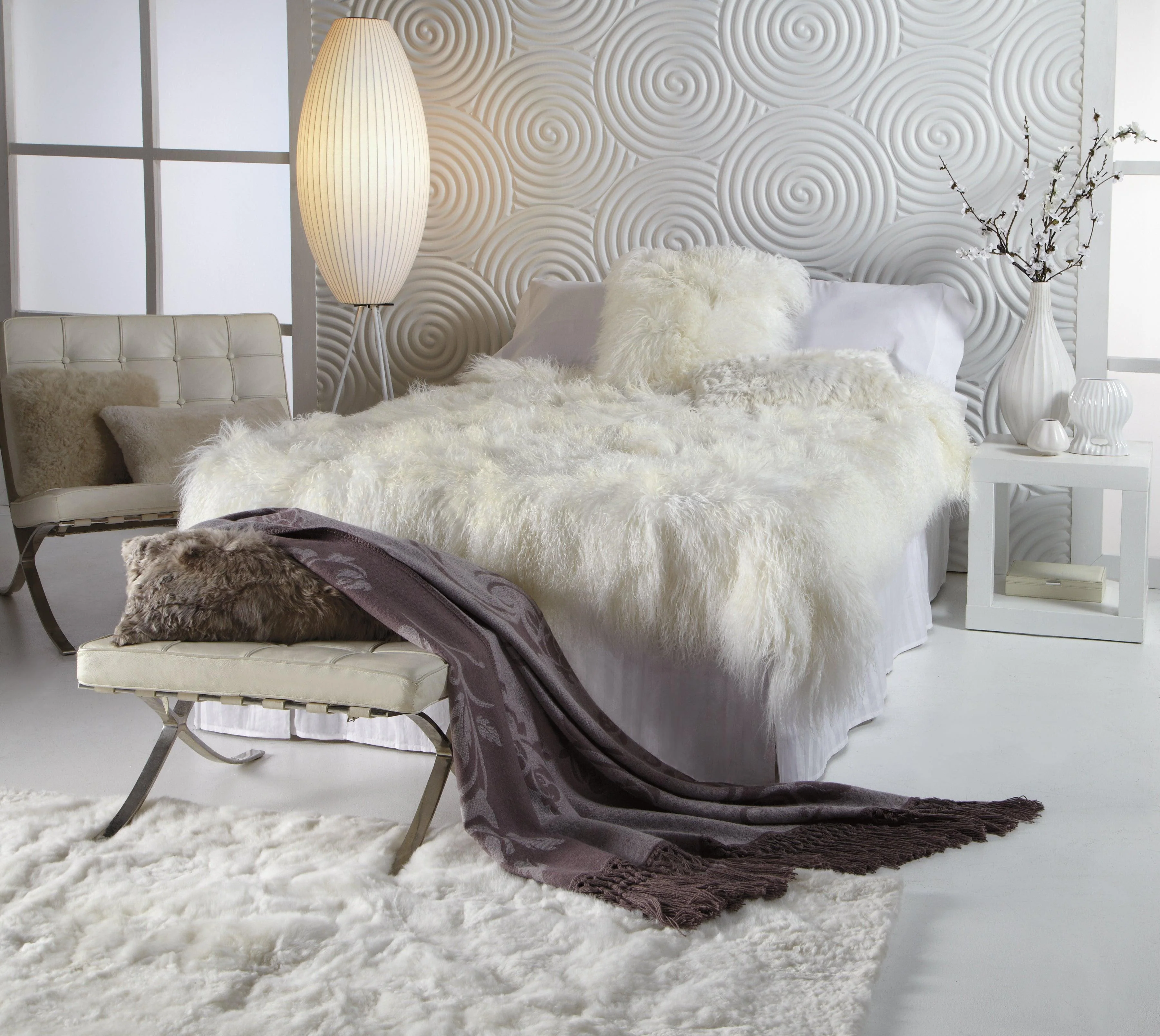 Tibetan Lamb Throw - Remutear