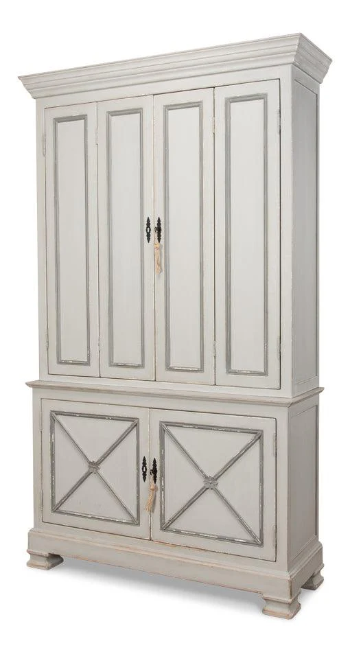 Painted Directoire Style Cupboard - Remutear