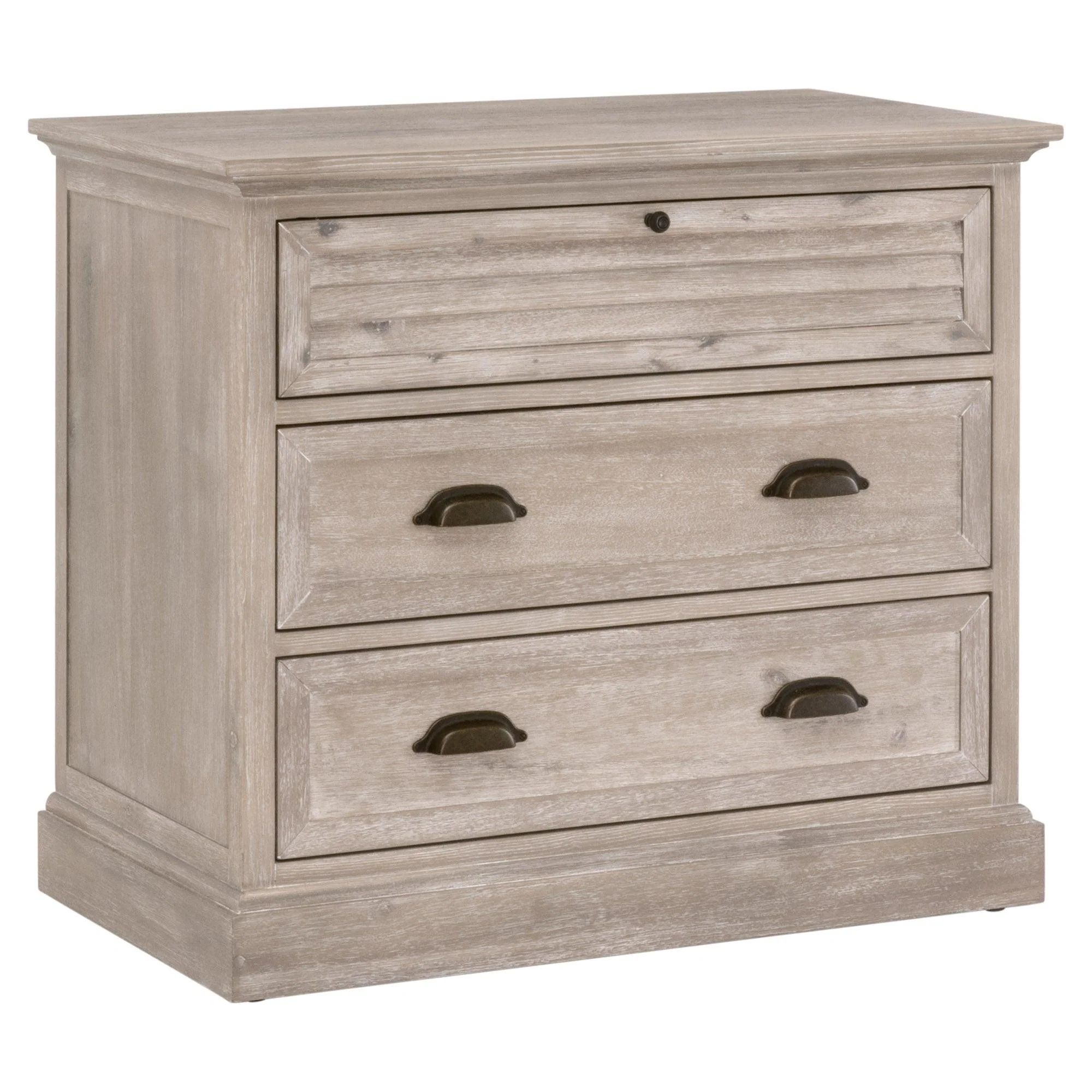 Eden 3-Drawer Nightstand - Remutear