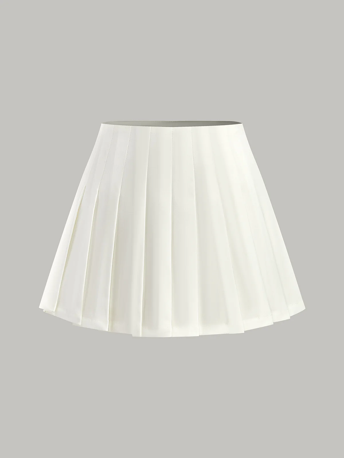 Mid-Waisted Pleated Skirt - Remutear