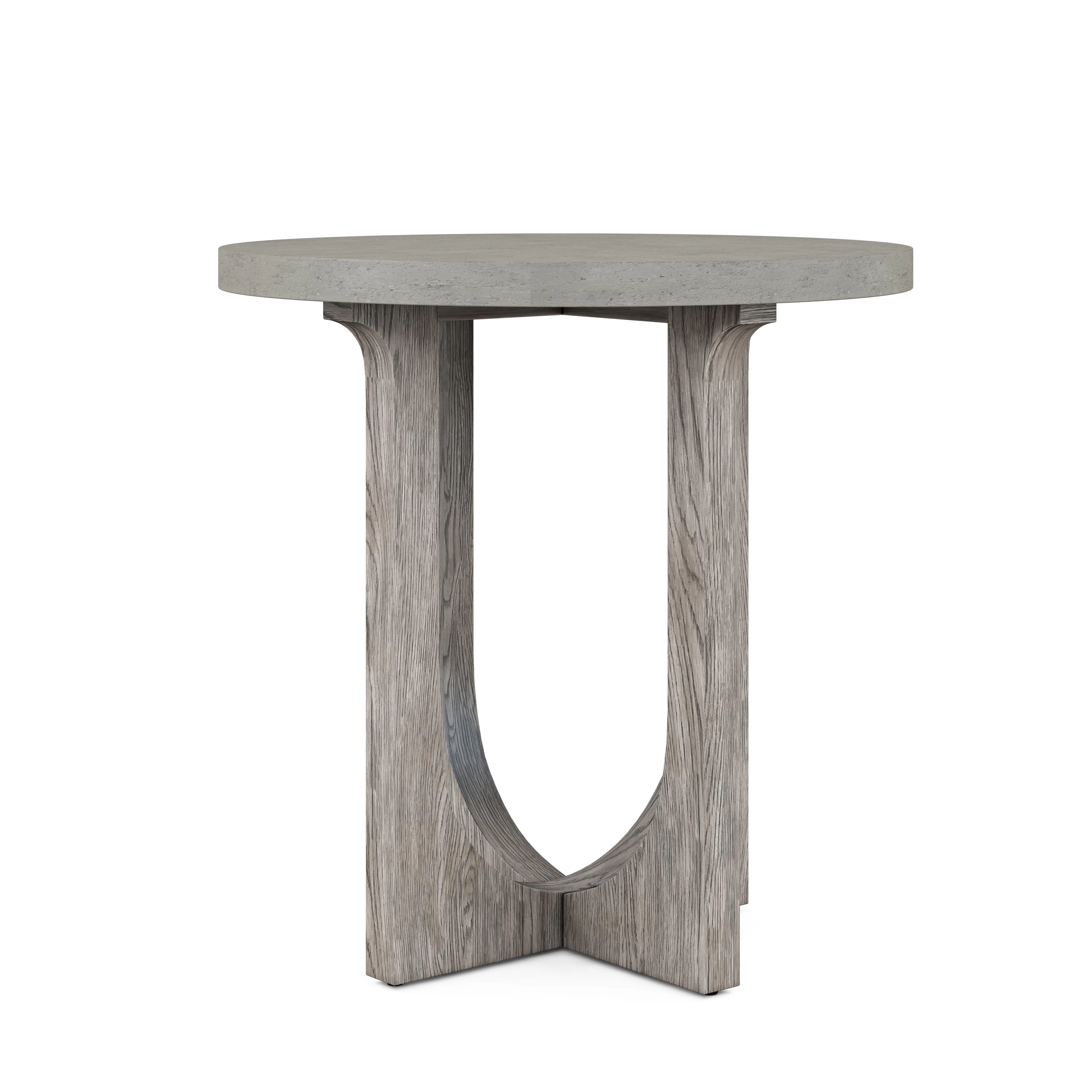 Vault Round Chairside Table - Remutear