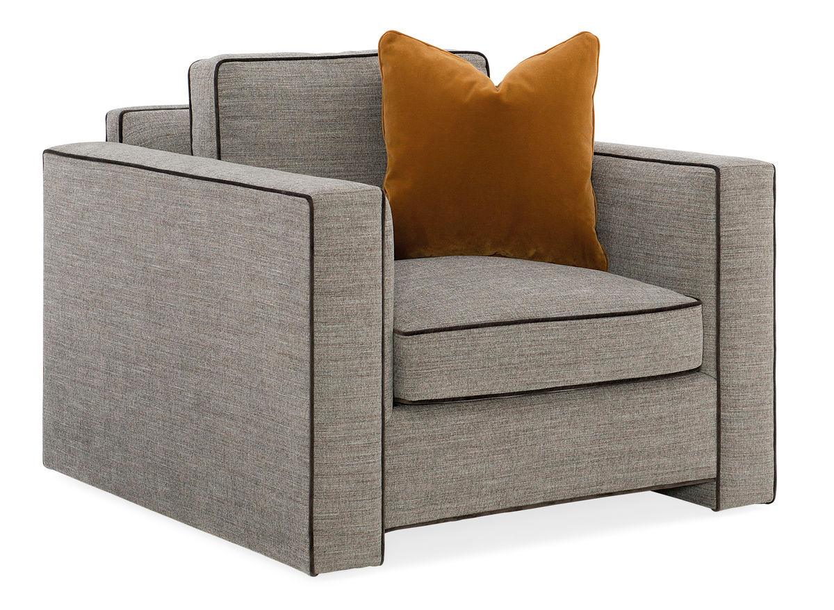 WELT PLAYED CHAIR TAUPE CHAIR - Remutear