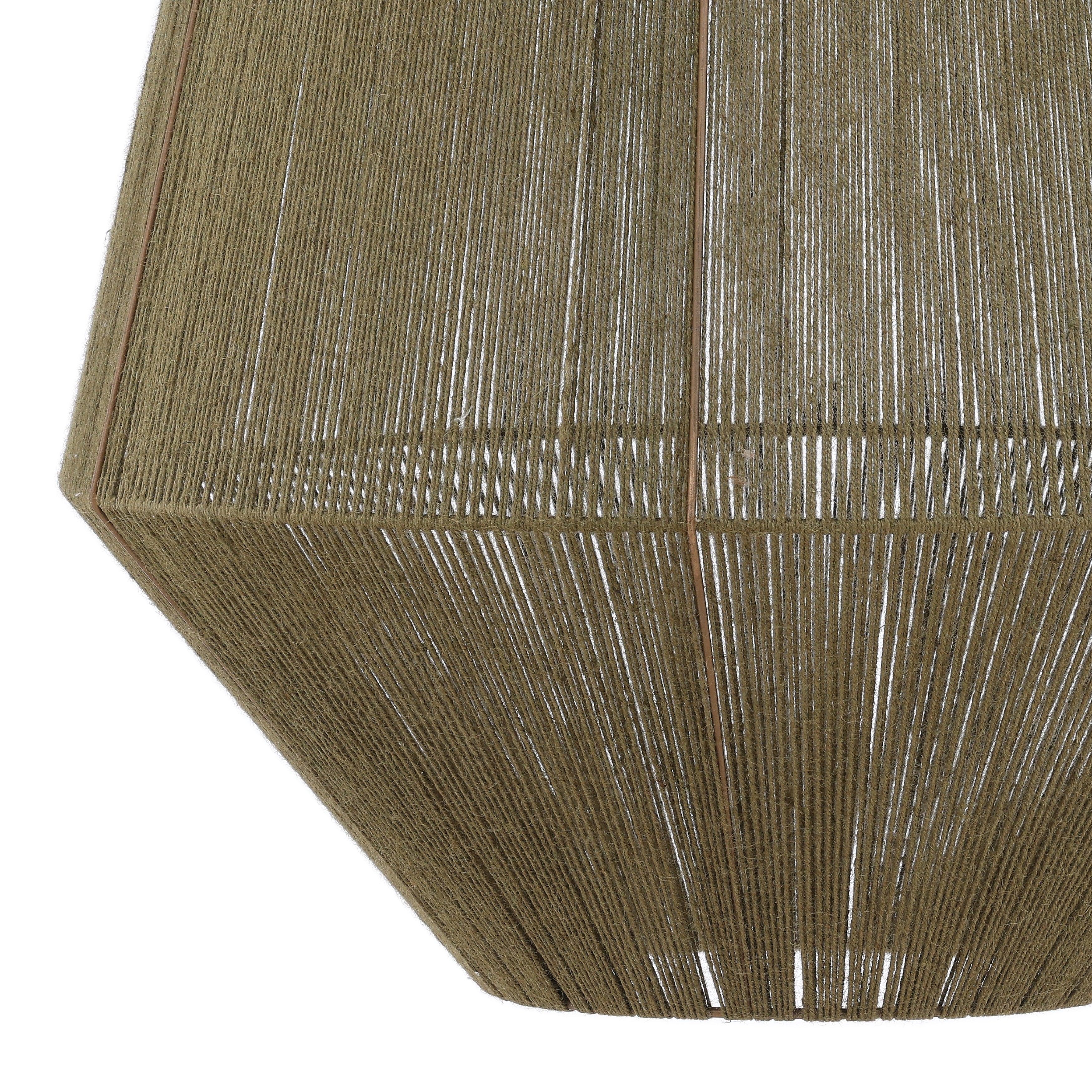 Odie Pendant Light Olive - Remutear