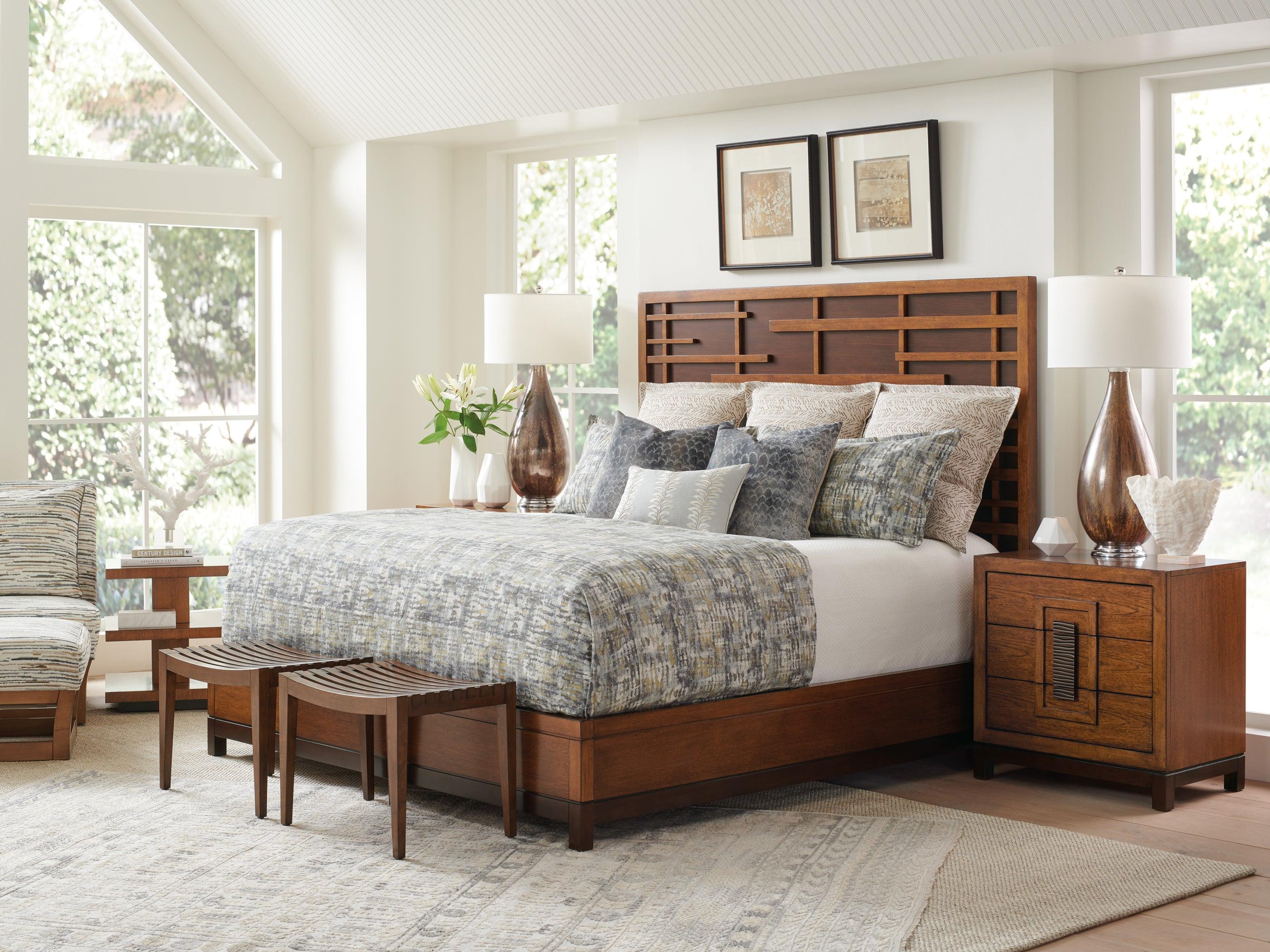 Island Fusion Shanghai Panel Bed - Remutear