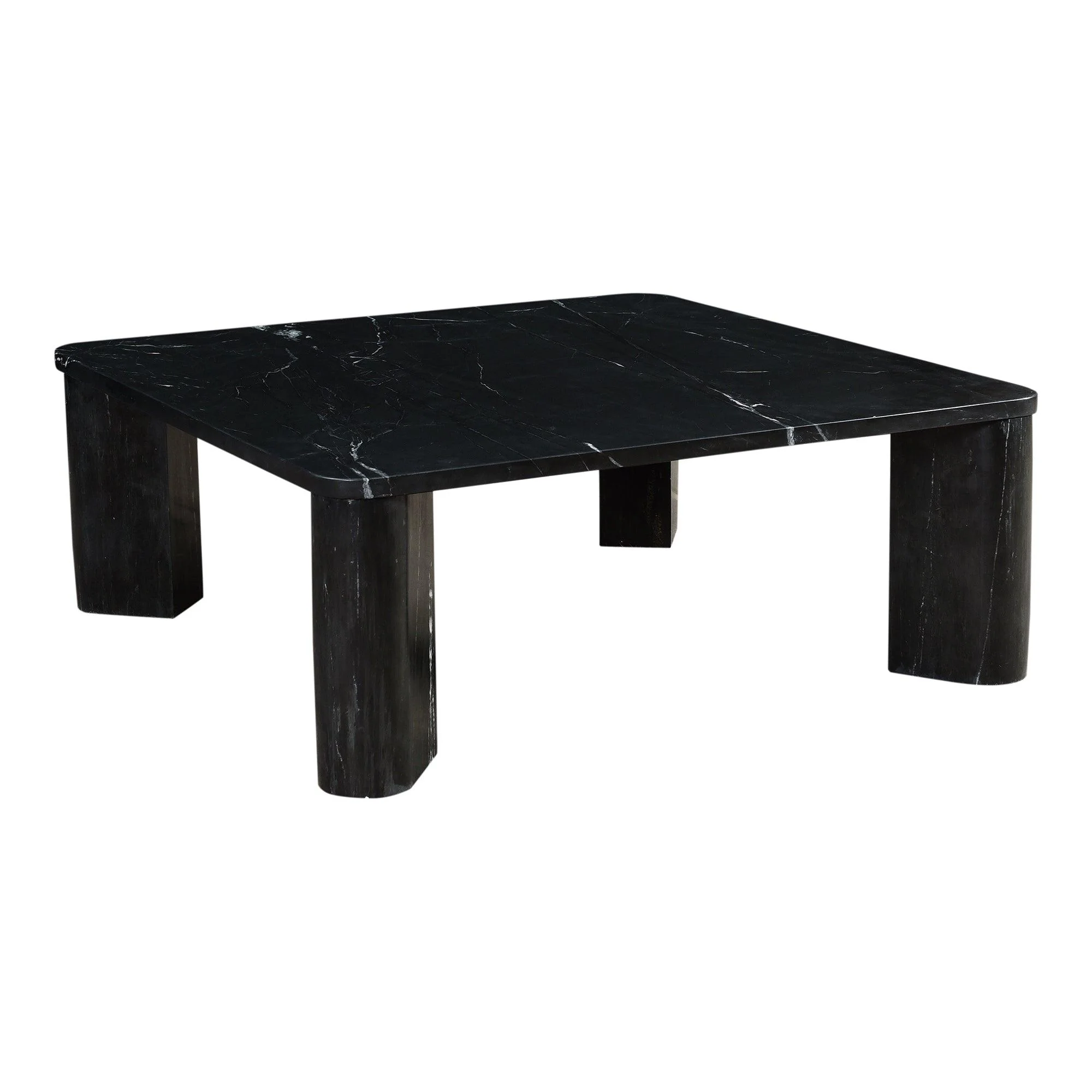 Segment Coffee Table Jetty Black Matrix - Remutear