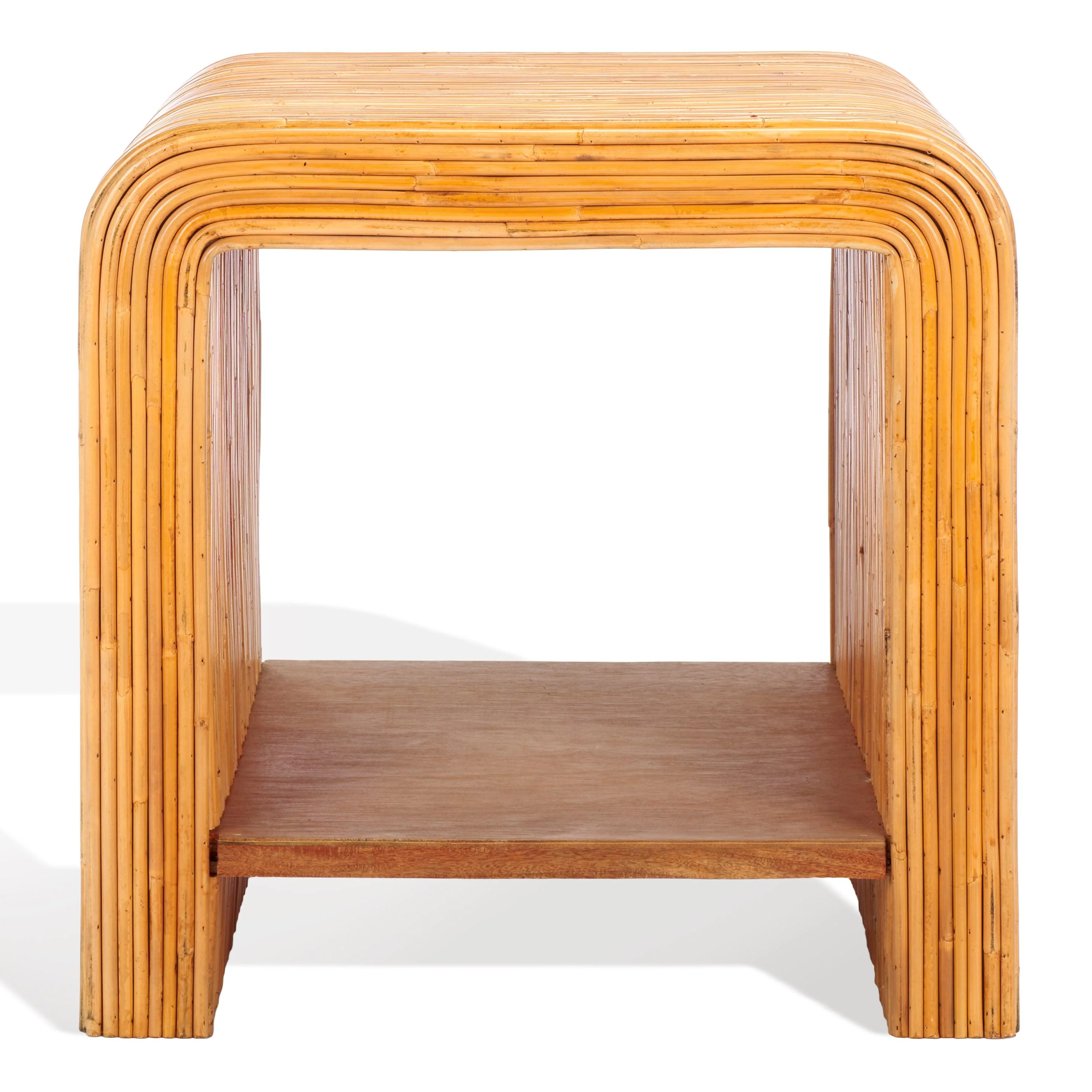 DELLABRYN RATTAN ACCENT TABLE - Remutear