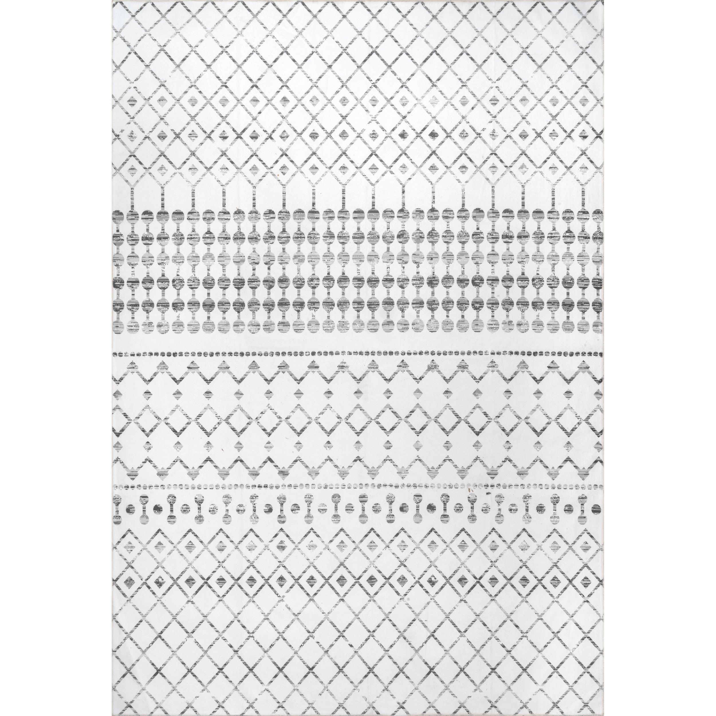 Moroccan Blythe Machine Washable Area Rug - Remutear