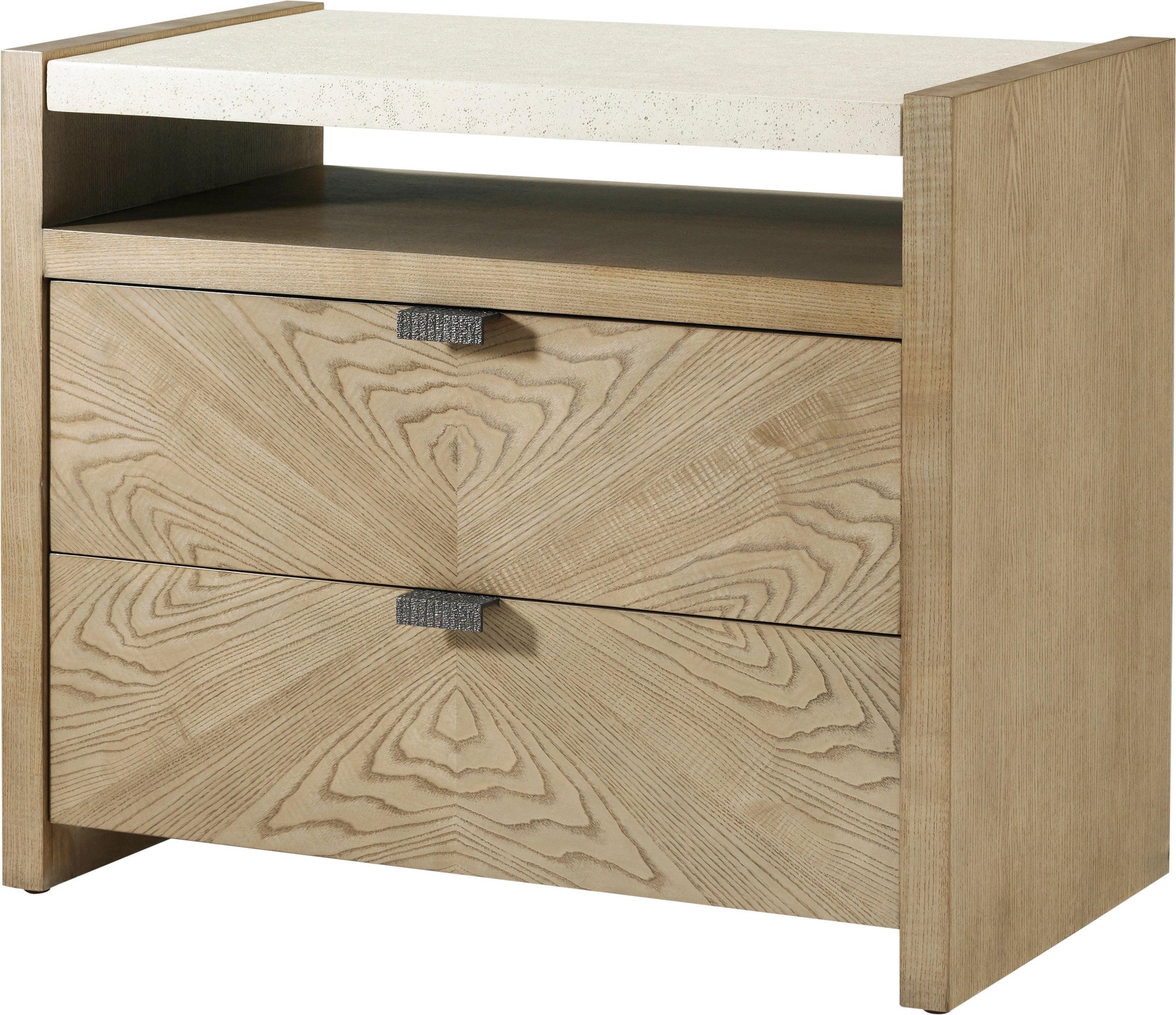 Catalina Two Drawer Nightstand - Remutear
