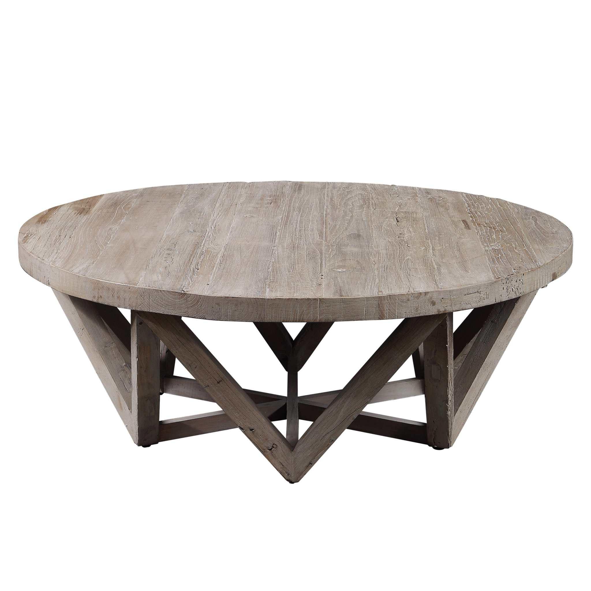 KENDRY RECLAIMED WOOD COFFEE TABLE - Remutear