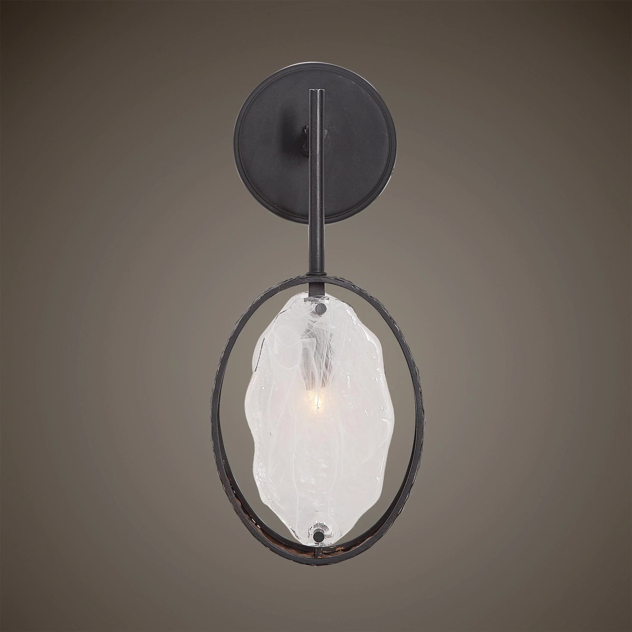 MAXIN DARK BRONZE 1 LIGHT SCONCE - Remutear