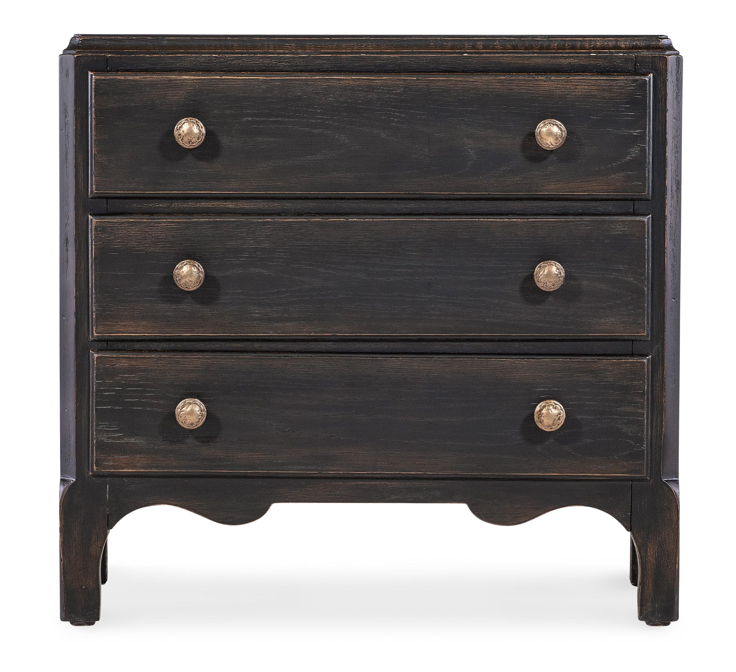 Americana Three-Drawer Nightstand 1 - Molasses - Remutear